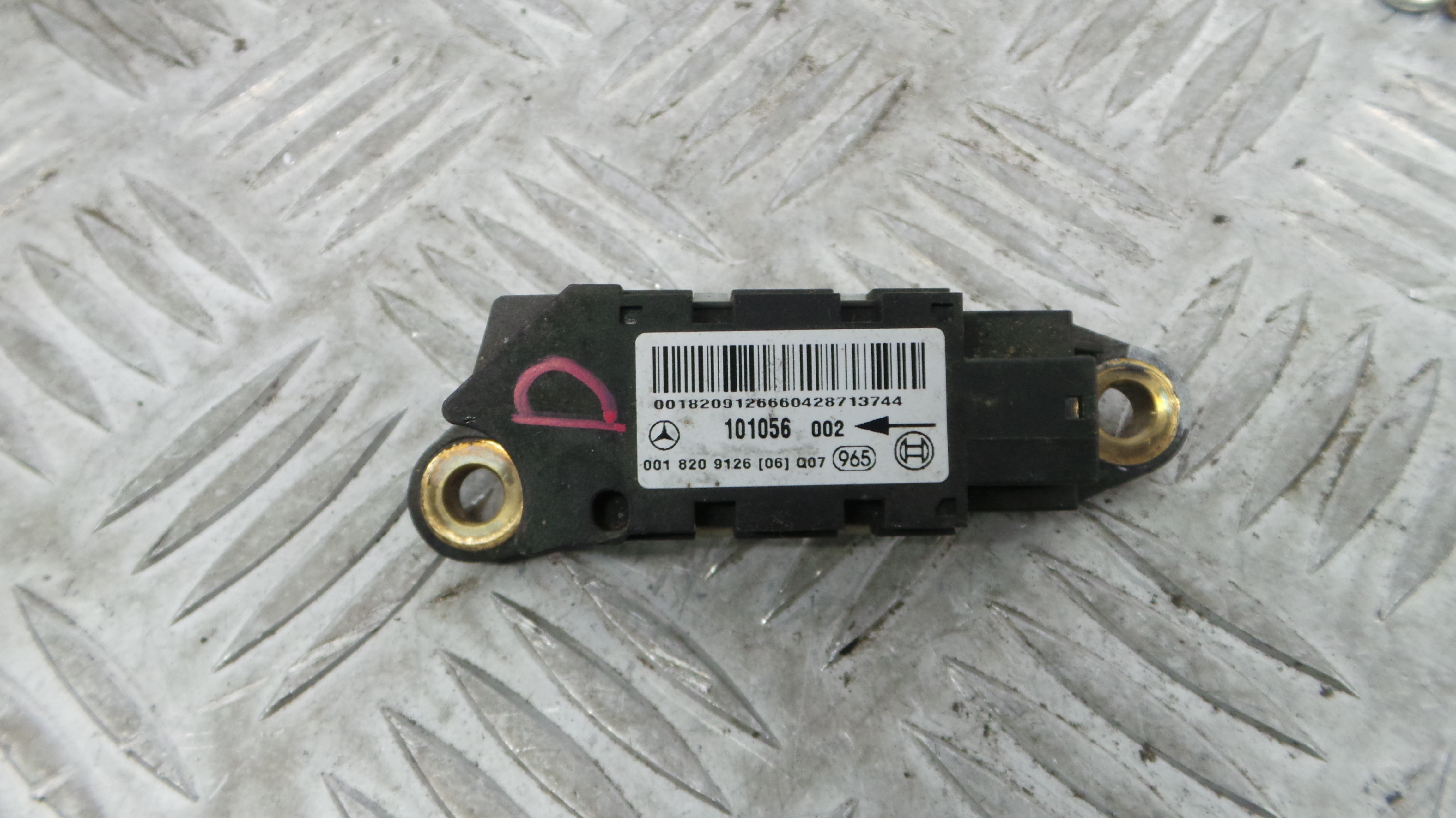 Sensor de Airbag 0018209126 - MERCEDES-BENZ C-CLASS Coupé (CL203), C-CLASS Coupe Sport (CL203), C-C-36196495
