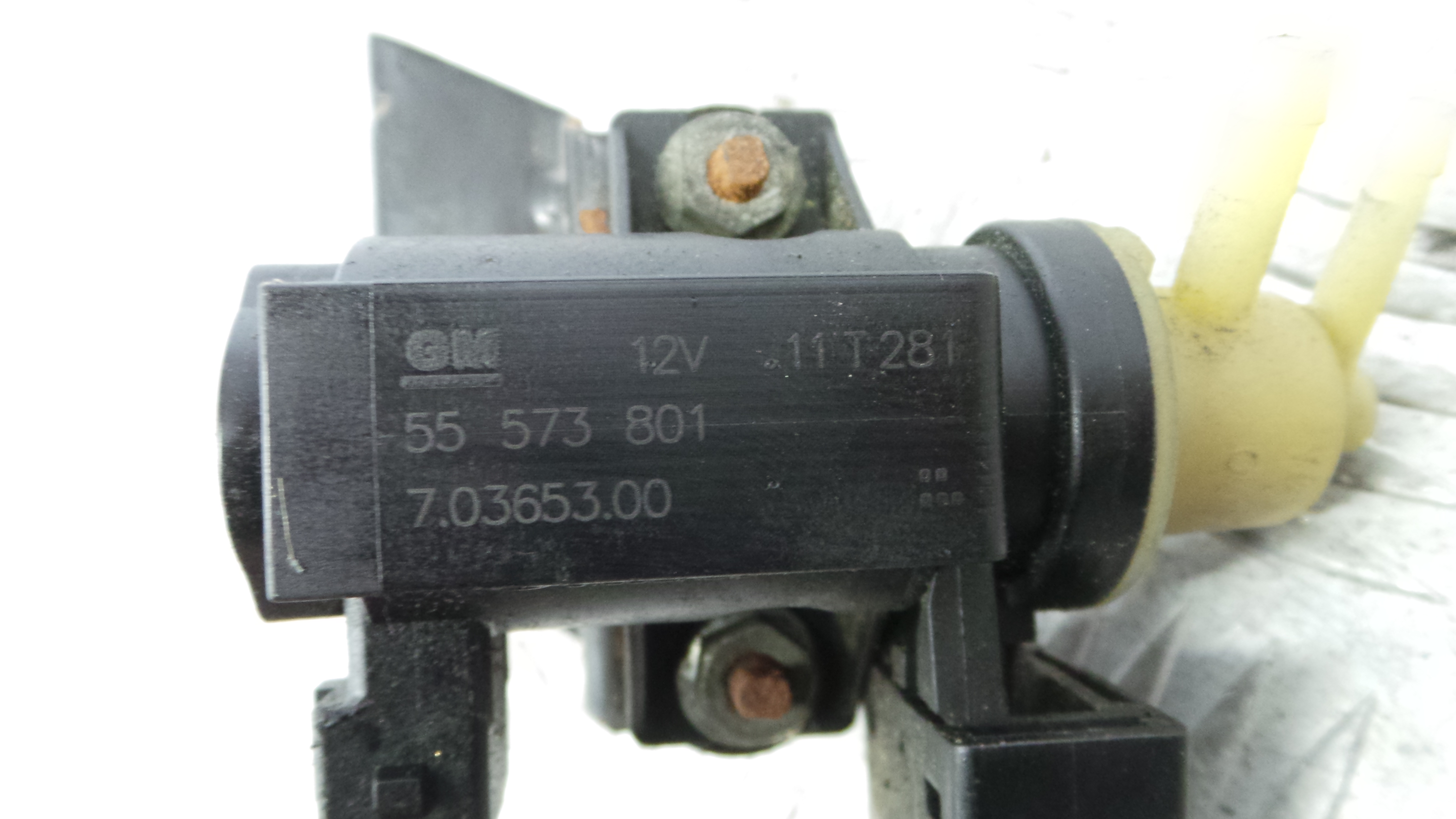 Válvula do Turbo 55573801 - OPEL CORSA D (S07)-36196618