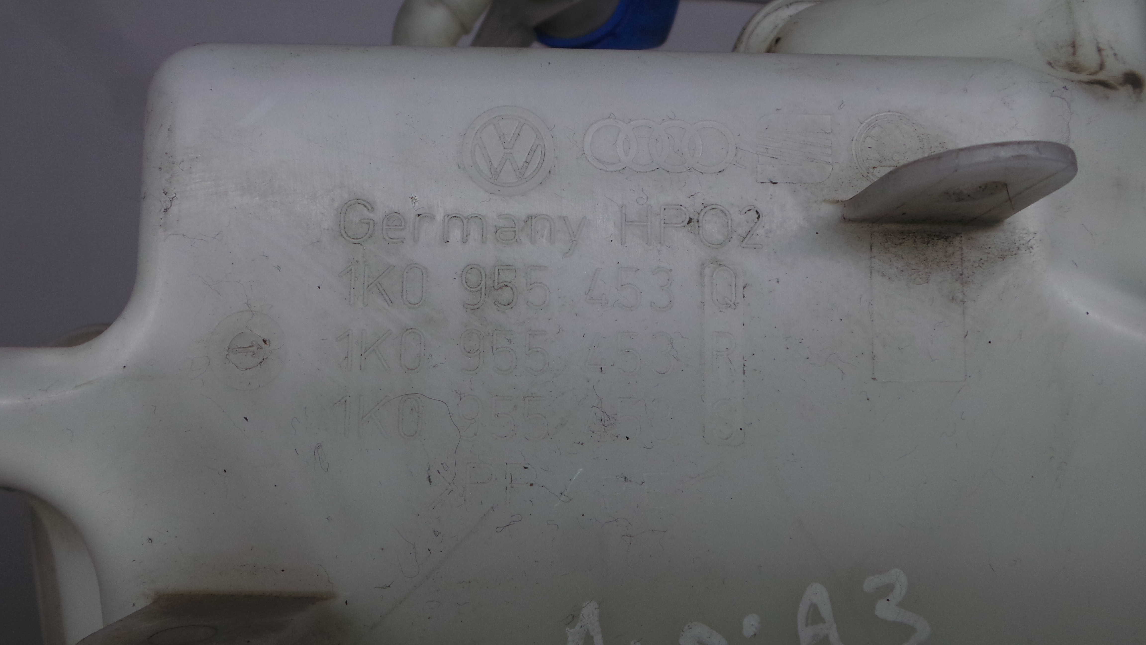 Deposito Reservatório Limpa Vidros Para Brisas 1K0955453Q - AUDI A3 (8P1)-36206108