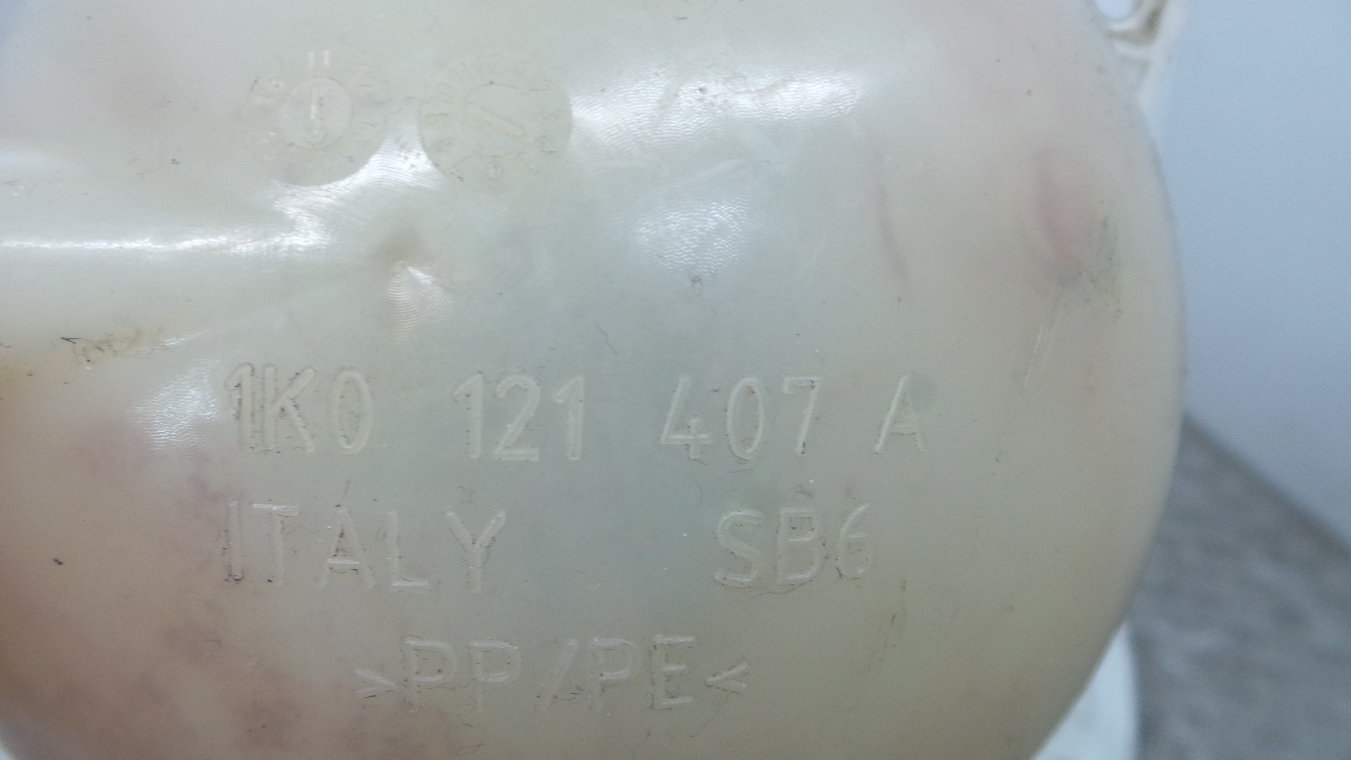 Depósito Água Radiador / Vazo de Expansao 1K0121407A - SEAT LEON (1P1)-36206546