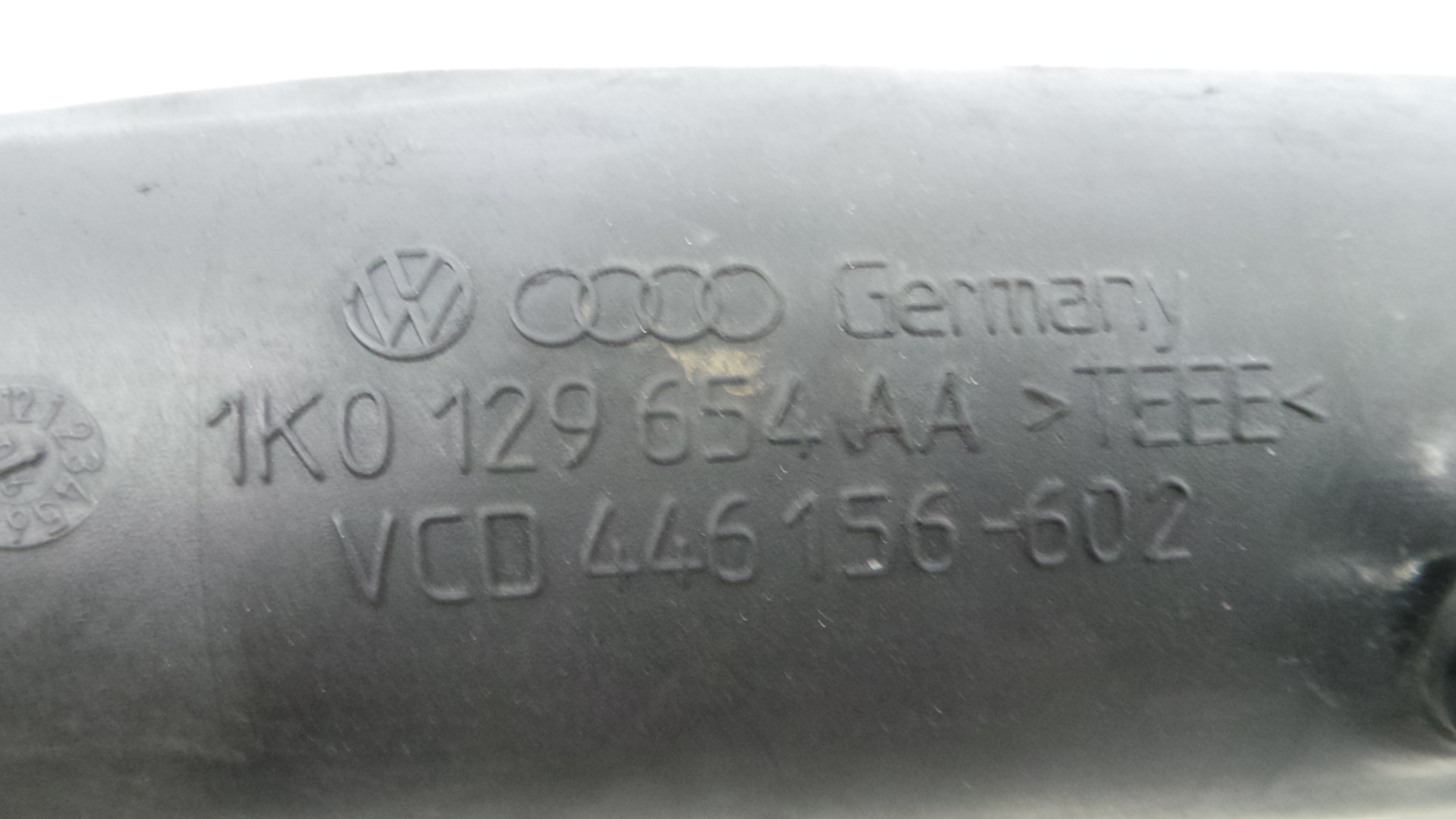 Tubo Intercooler 1K0129654AA - SEAT LEON (1P1)-36207072