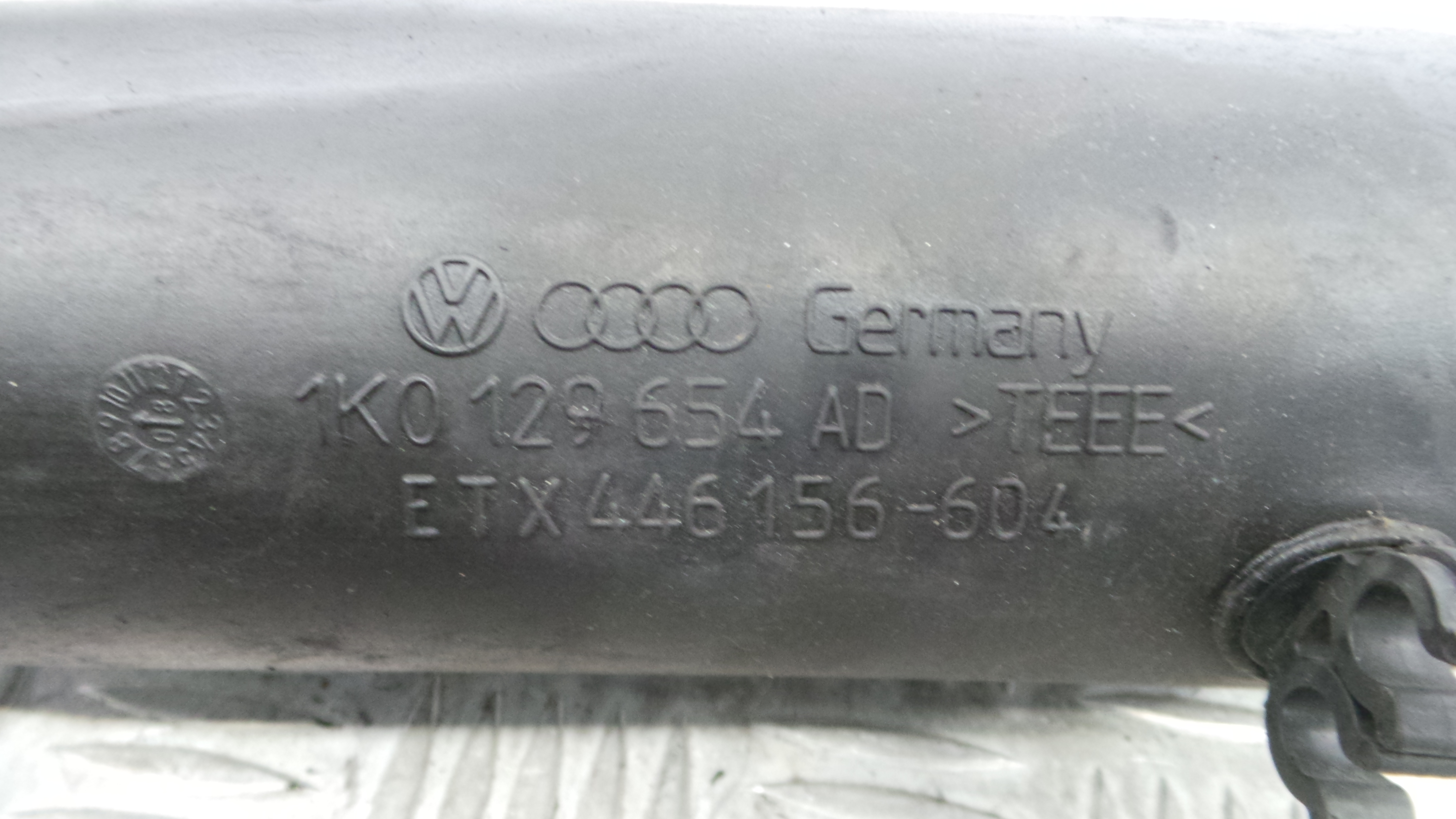 Tubo Intercooler 1K129654AD - VW GOLF V (1K1)-36207077