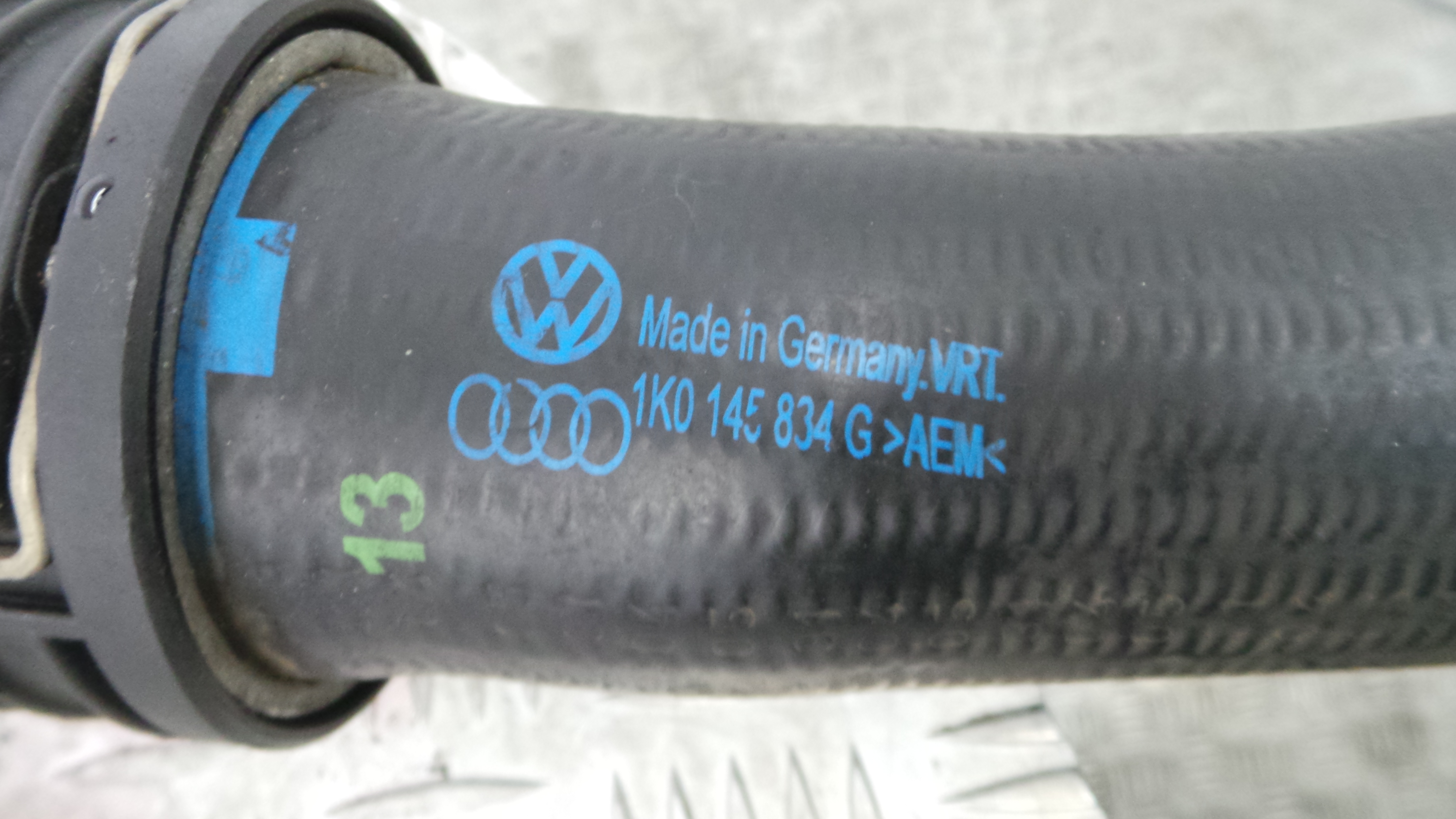 Tubo Intercooler 1K0145834G - VW GOLF V (1K1)-36207090