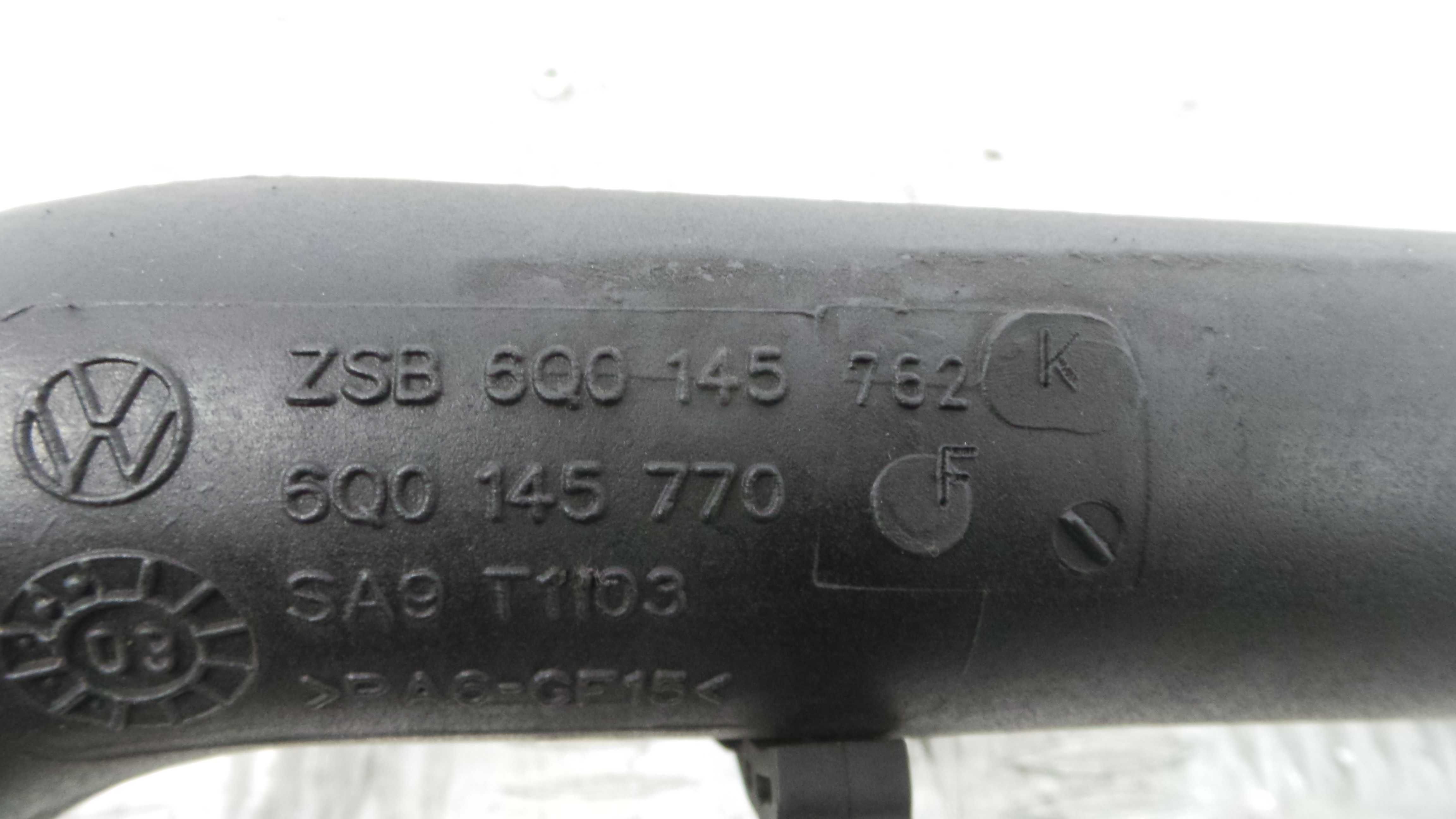 Tubo Intercooler 6Q0145770F - SEAT IBIZA III (6L1), IBIZA Mk III (6L1)-36207110