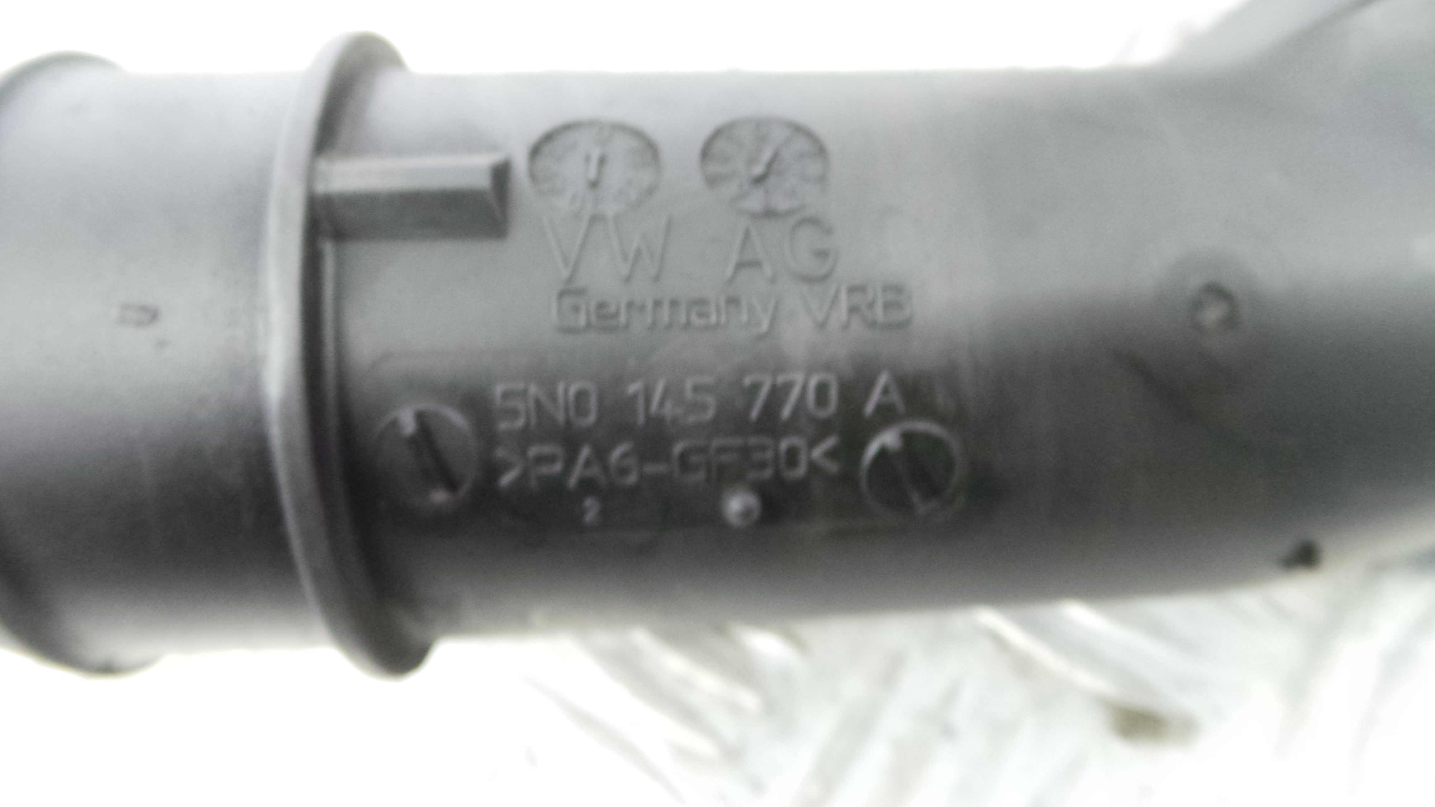 Tubo Intercooler 5N0145770A - VW PASSAT B6 (3C2)-36207176