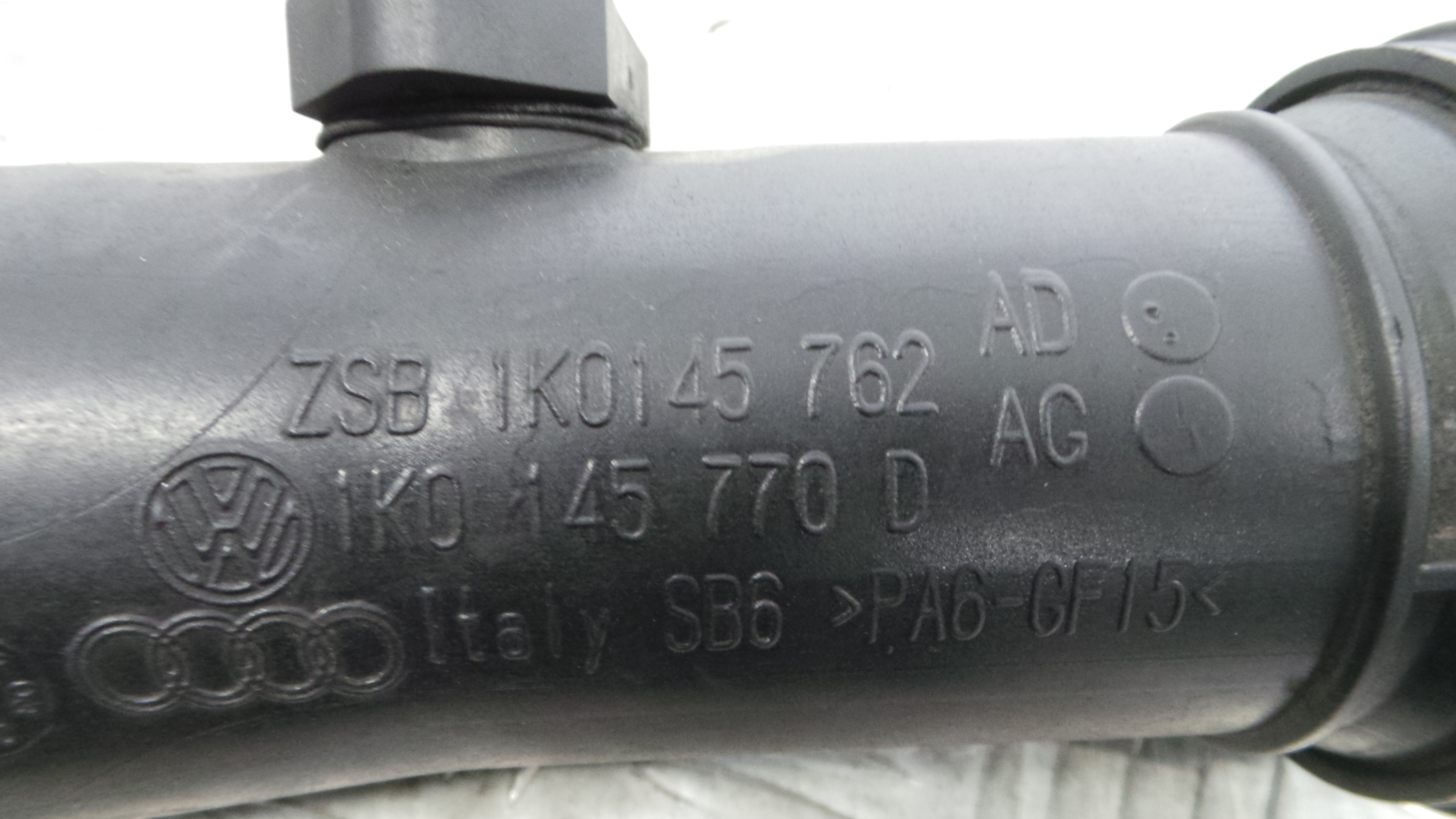 Tubo Intercooler 1K0145770D - SEAT ALTEA (5P1)-36207239