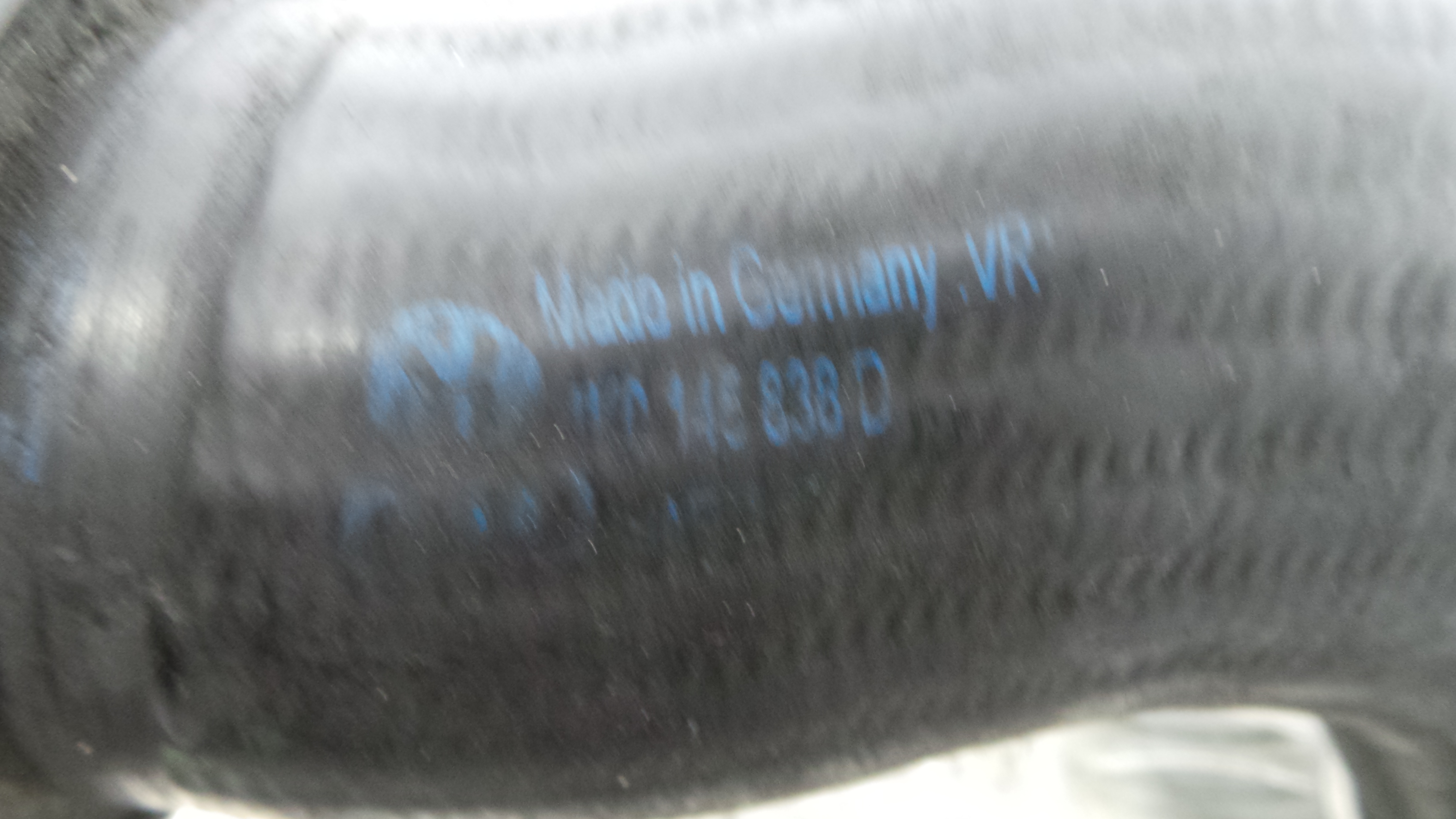 Tubo Intercooler 1K0145770D - SEAT ALTEA (5P1)-36207239