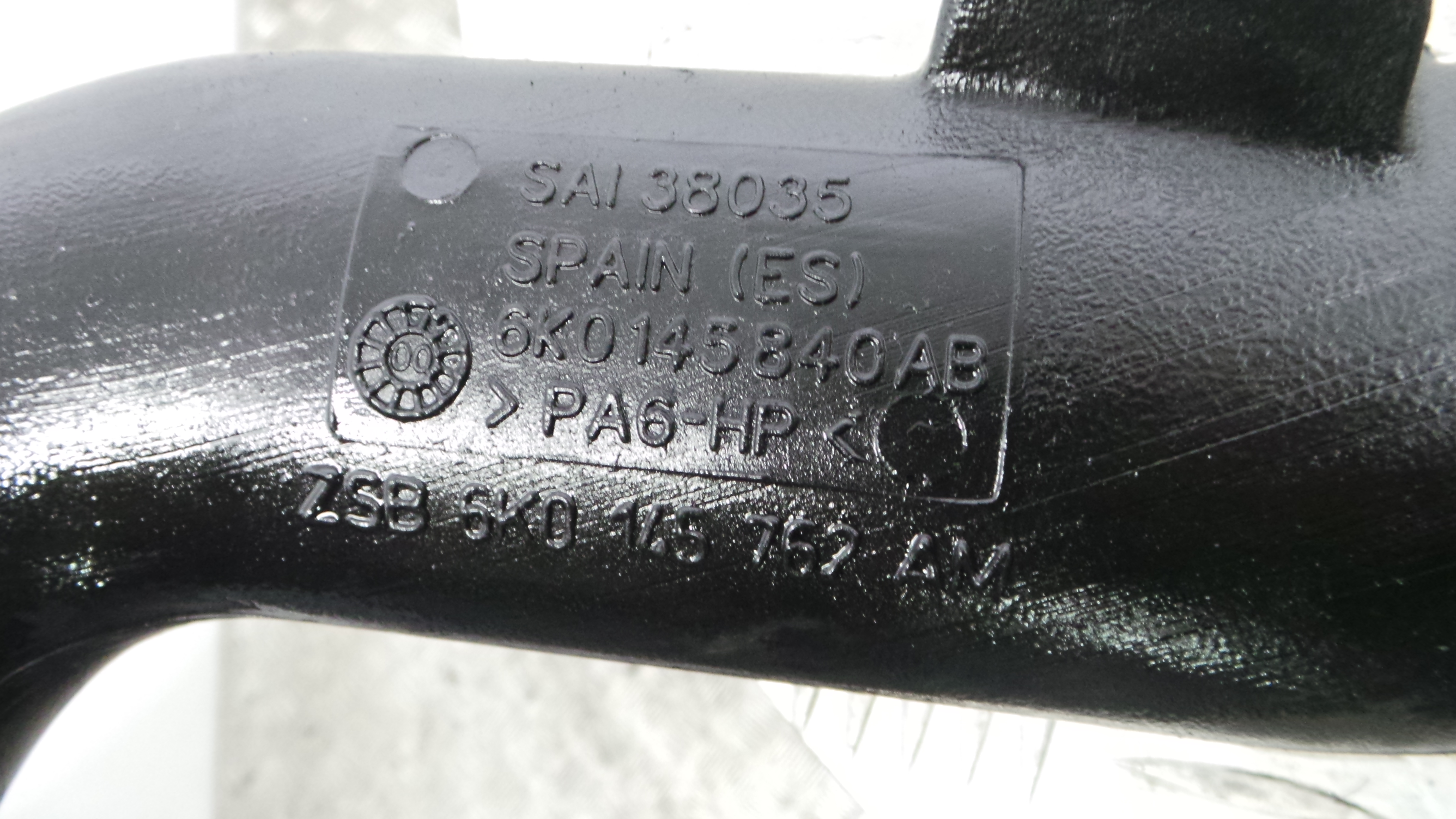 Tubo Intercooler 6K0145840AB - SEAT IBIZA II (6K1), IBIZA Mk II (6K1)-36210512