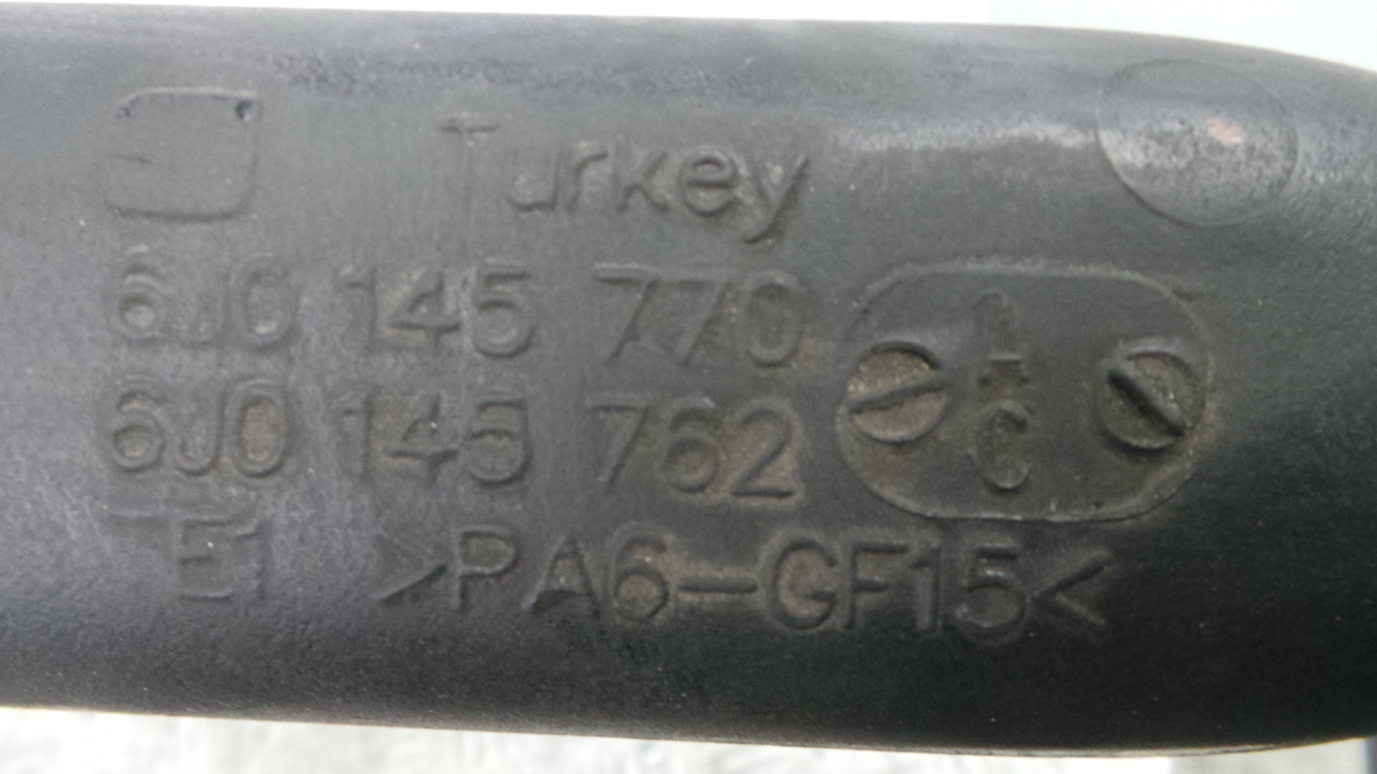 Tubo Intercooler 6J0145770A - SEAT IBIZA IV (6J5, 6P1), IBIZA Mk IV (6J5, 6P1)-36210687