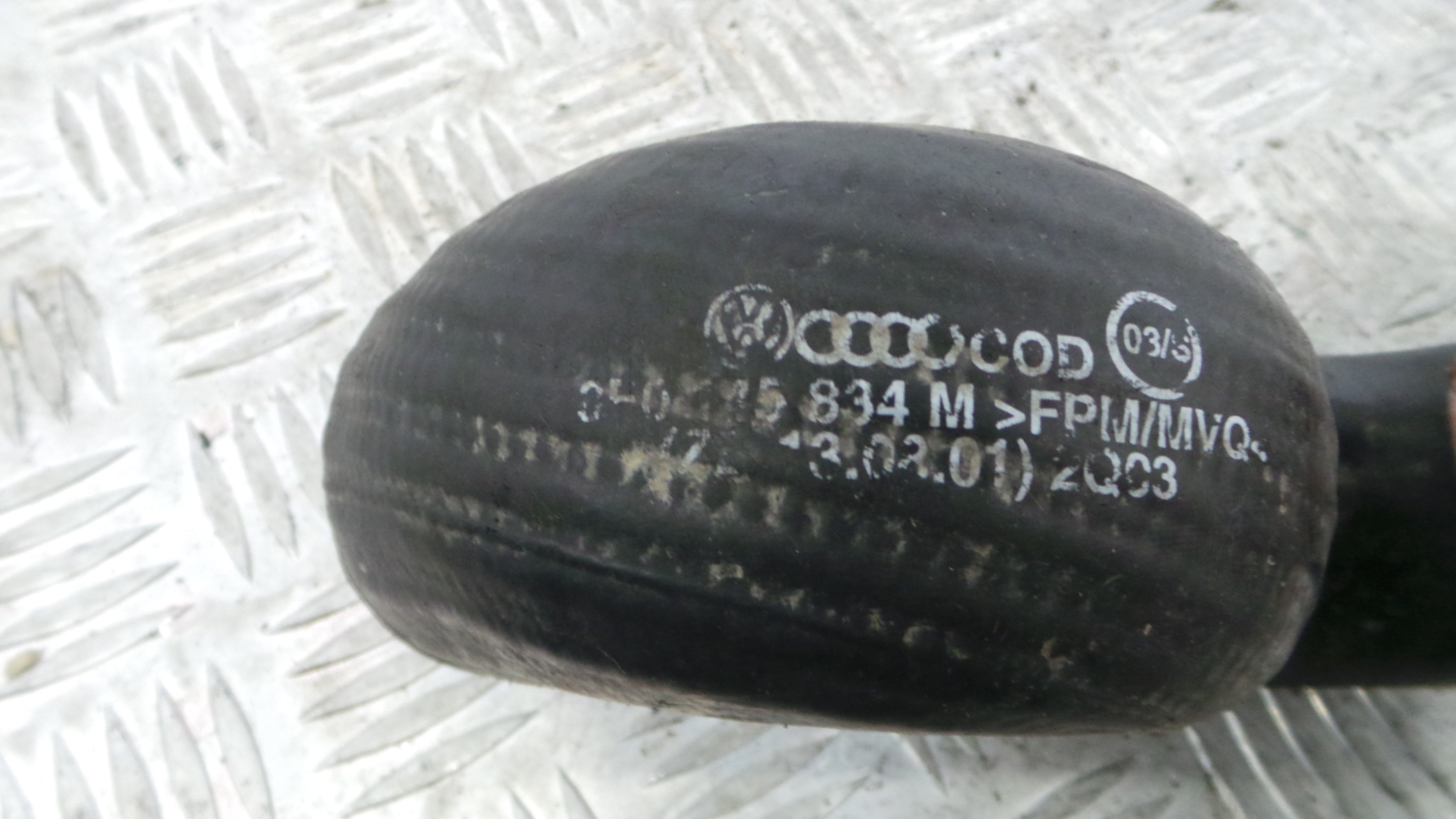 Tubo Intercooler - AUDI A4 B6 (8E2)-36210712