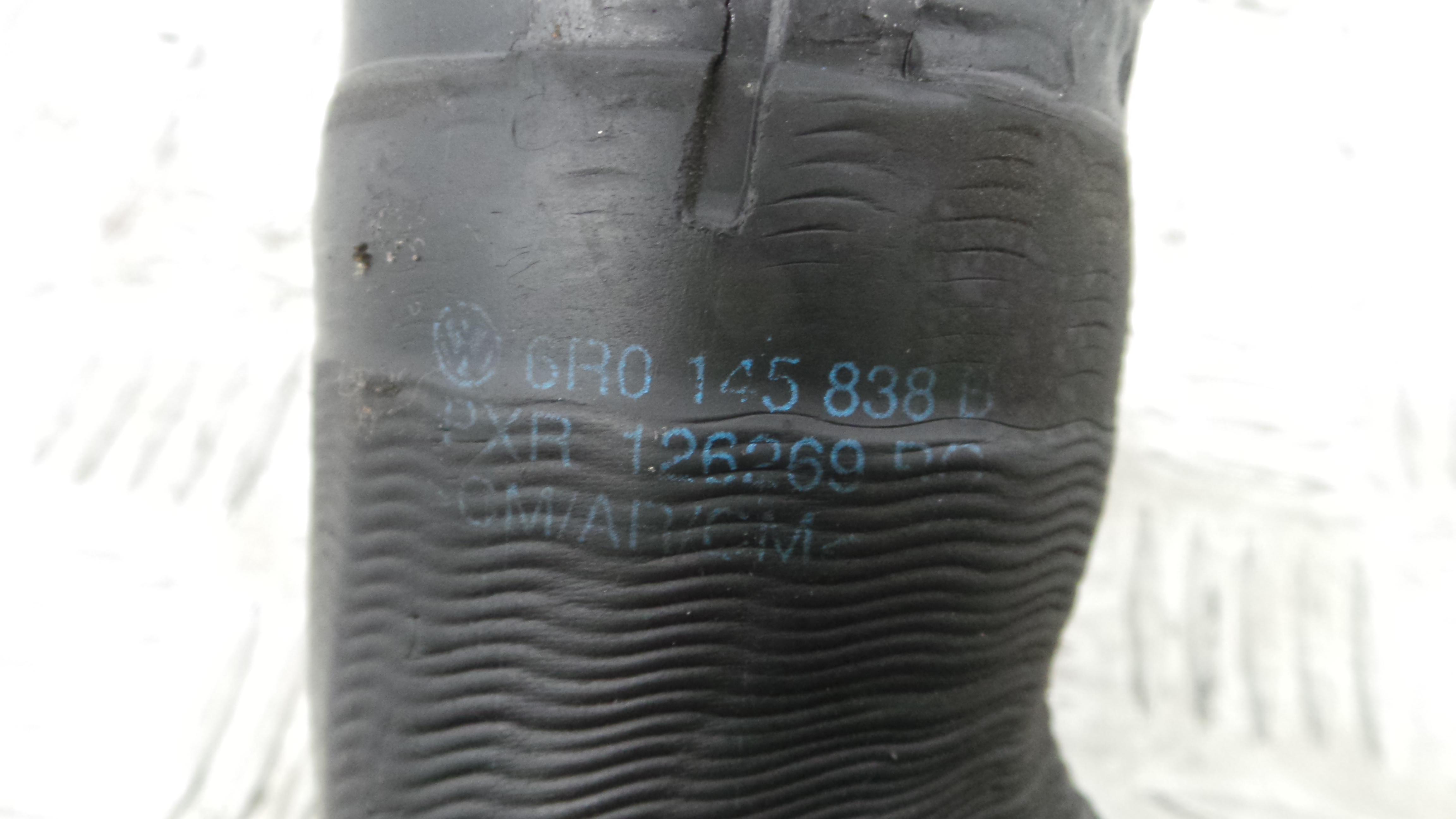 Tubo Intercooler 6R0145838B - VW POLO V (6R1, 6C1)-36210808