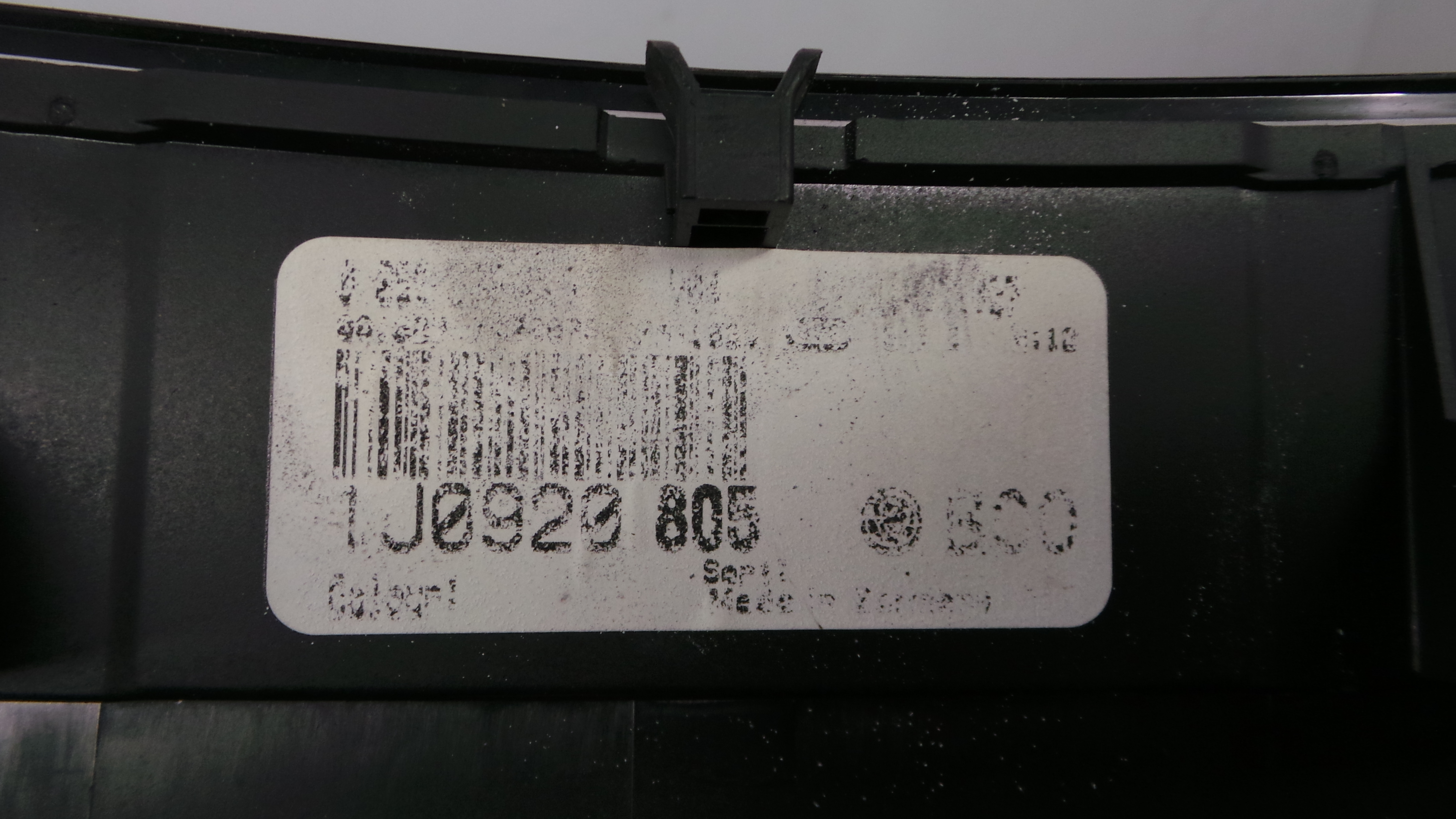 Quadrante 1J0920805 - VW GOLF IV (1J1), GOLF Mk IV (1J1)-36216948