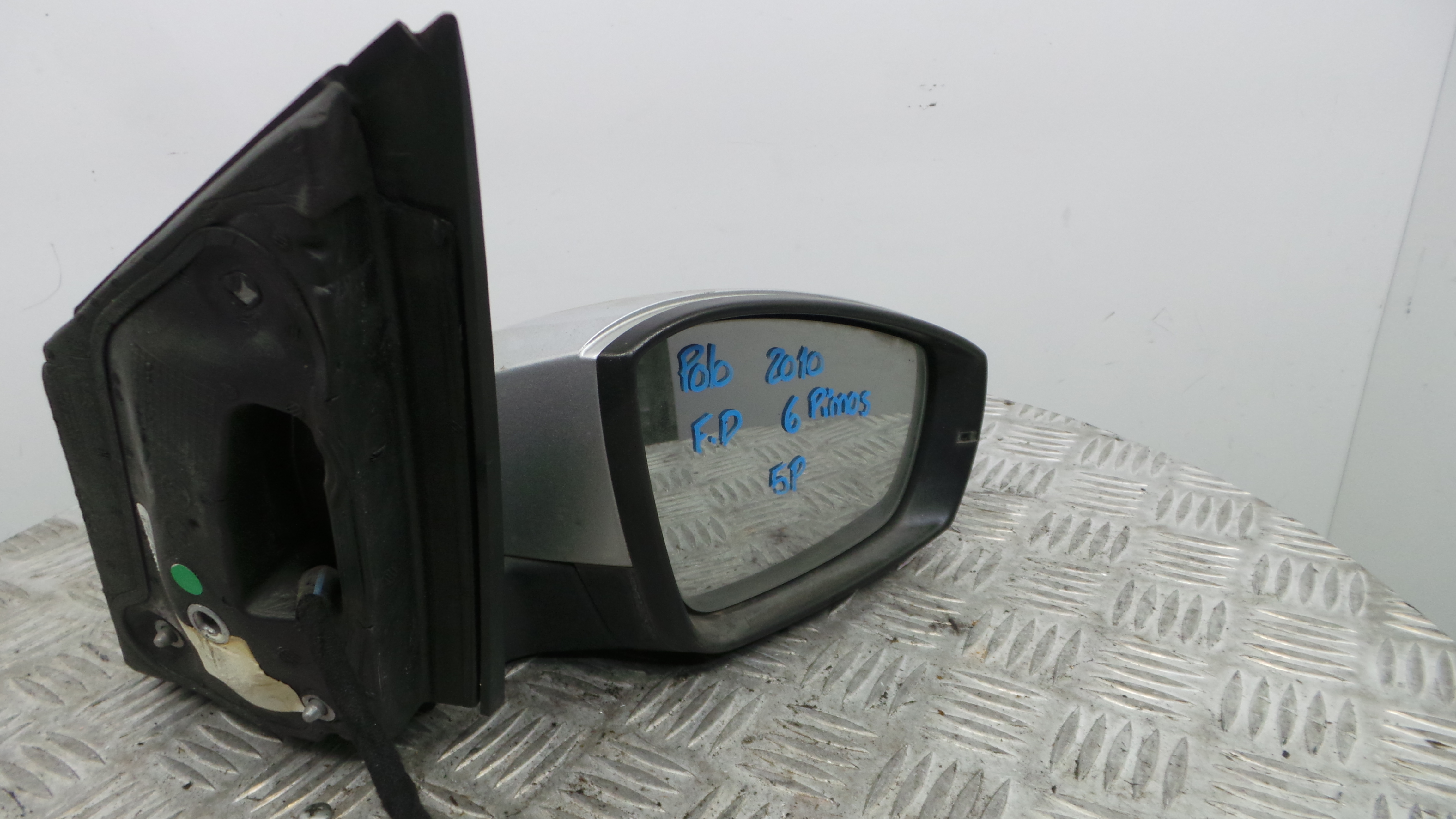 Espelho Retrovisor Dto 6R1857502A - VW POLO V (6R1, 6C1)-36216958