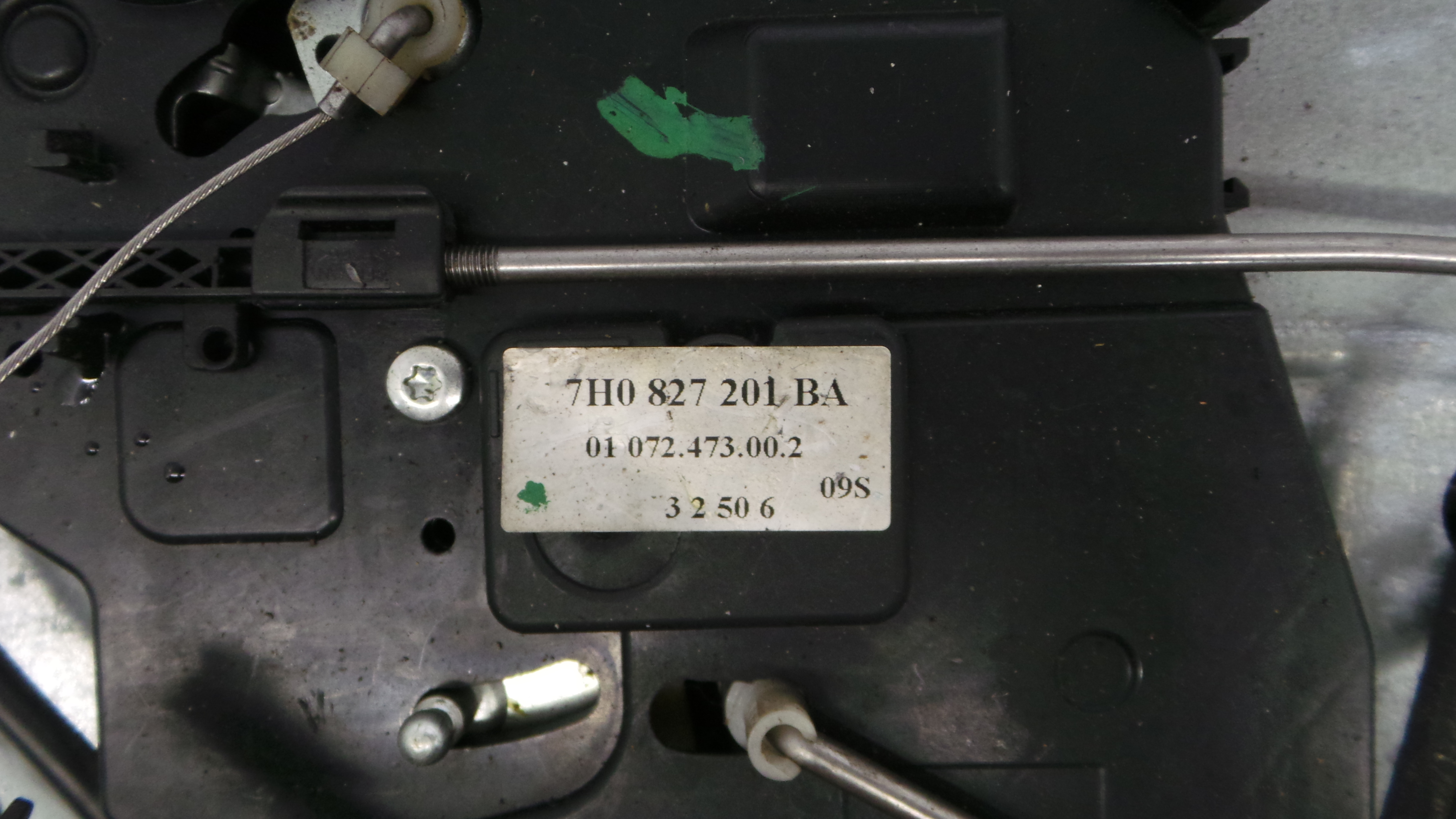 Fecho Mala  7H0827201BA - VW TRANSPORTER Mk V Caixa (7HA, 7HH, 7EA, 7EH), TRANSPORTER T5 Caixa (7HA,-36231320