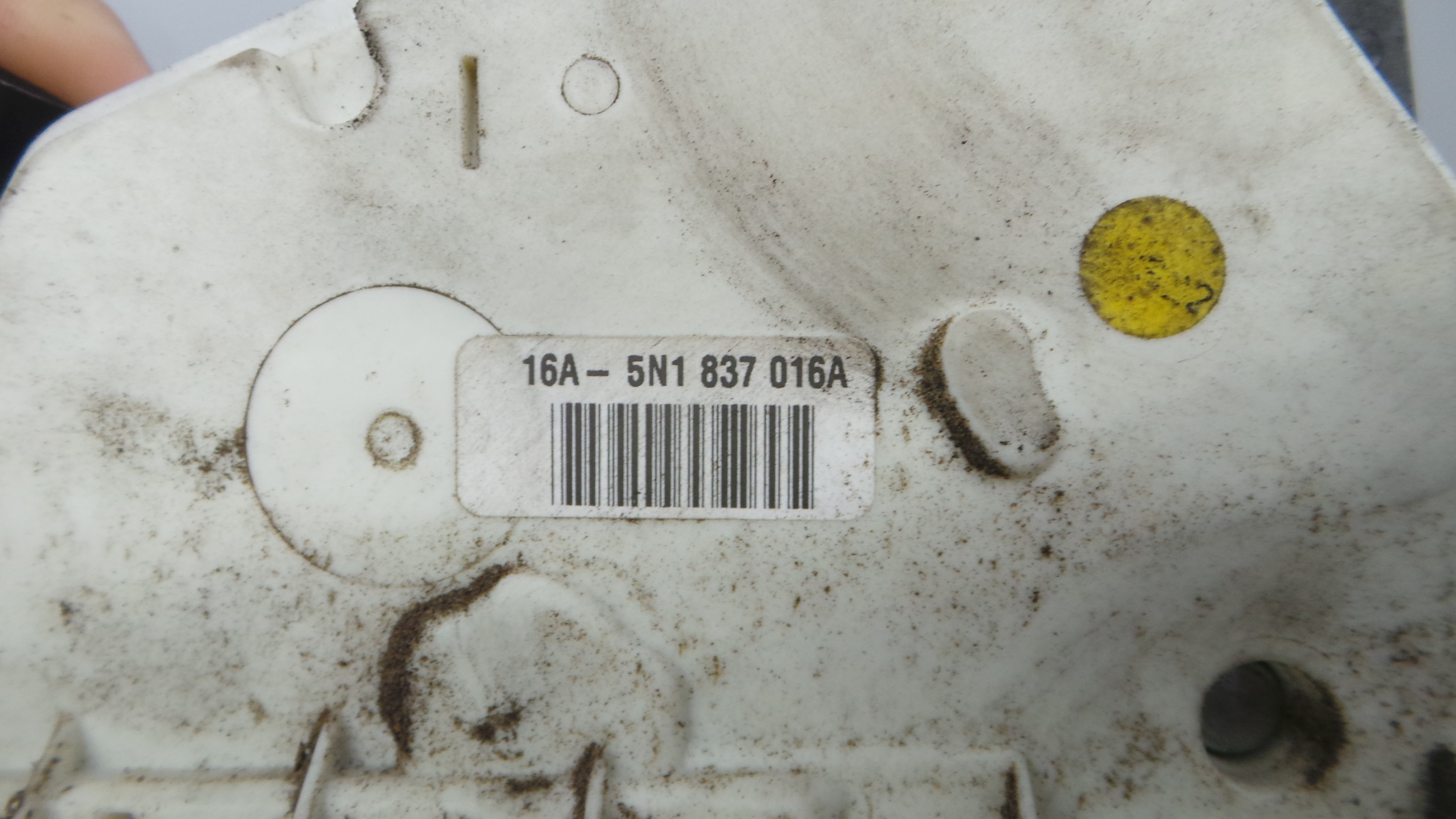 Fecho da Porta Frente Dto 5N1837016A - SEAT IBIZA IV (6J5, 6P1), IBIZA Mk IV (6J5, 6P1)-36231323