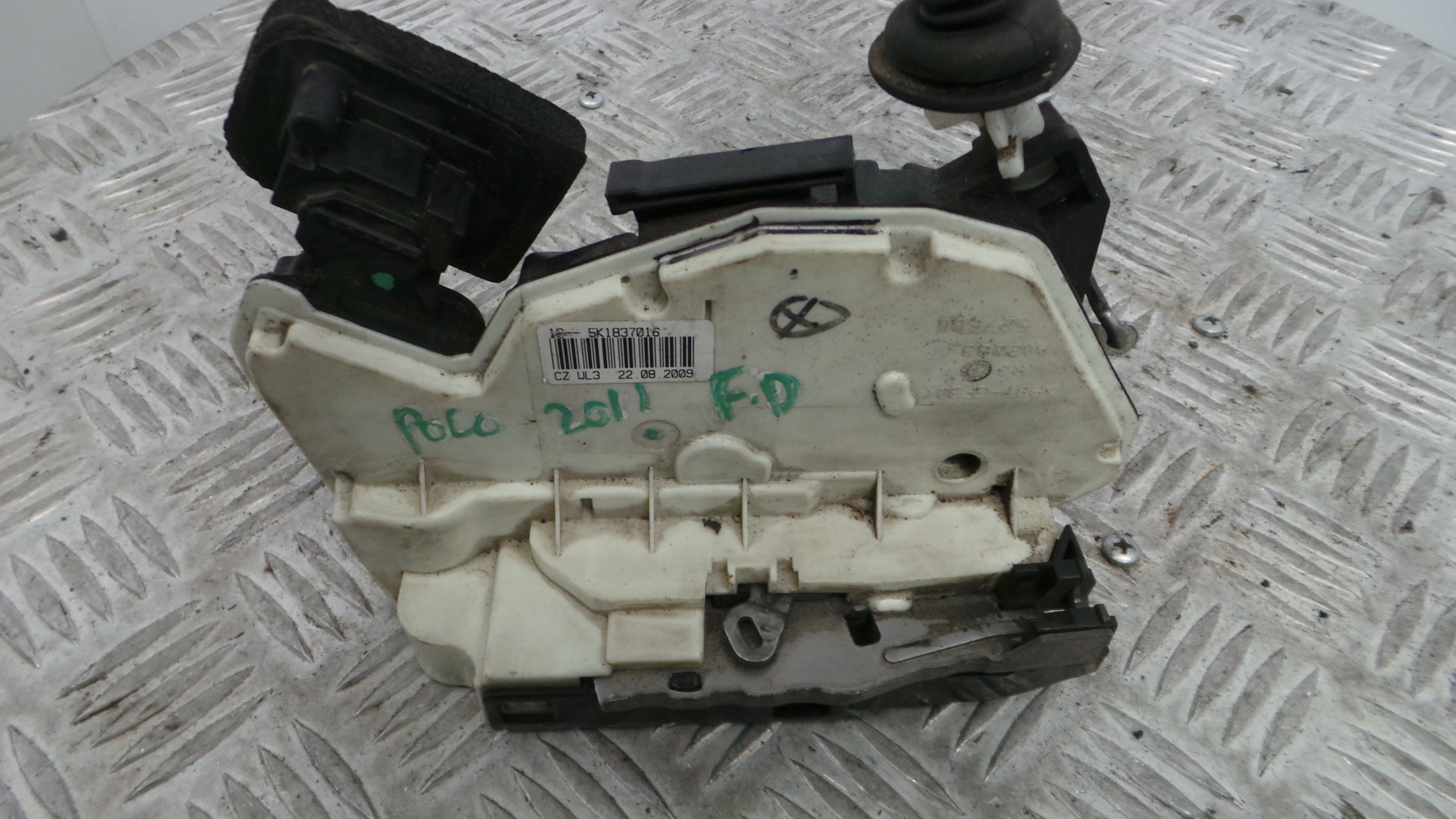 Fecho da Porta Frente Dto 5K1837016 - VW POLO V (6R1, 6C1)-36240529