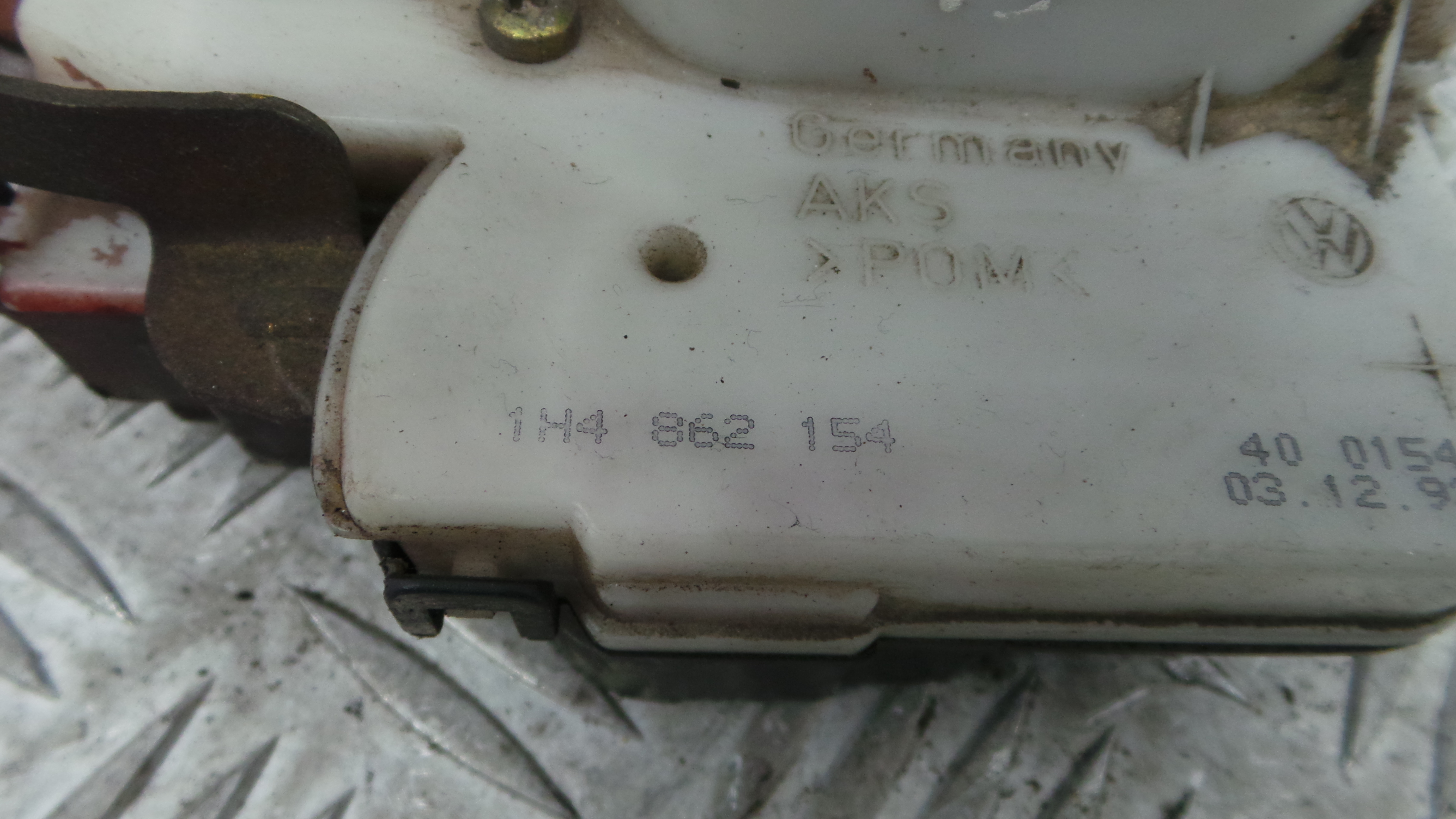 Fecho da Porta Frente Dto 1H4862154 - VW GOLF III (1H1), GOLF Mk III (1H1)-36240628