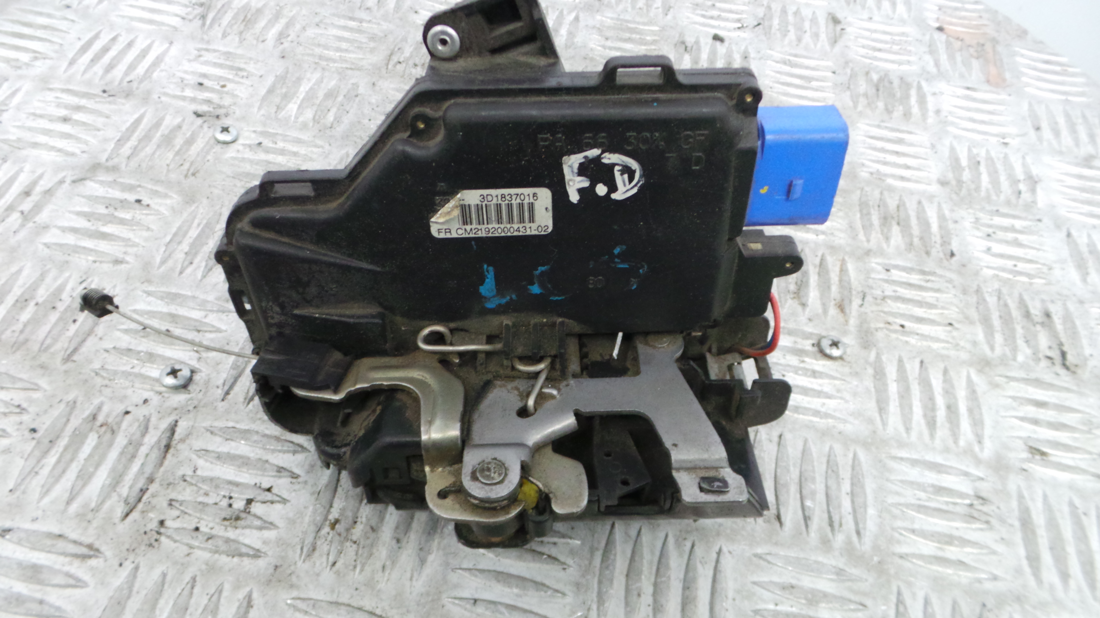 Fecho da Porta Frente Dto 3D1837016 - SEAT ALTEA (5P1)-36242210