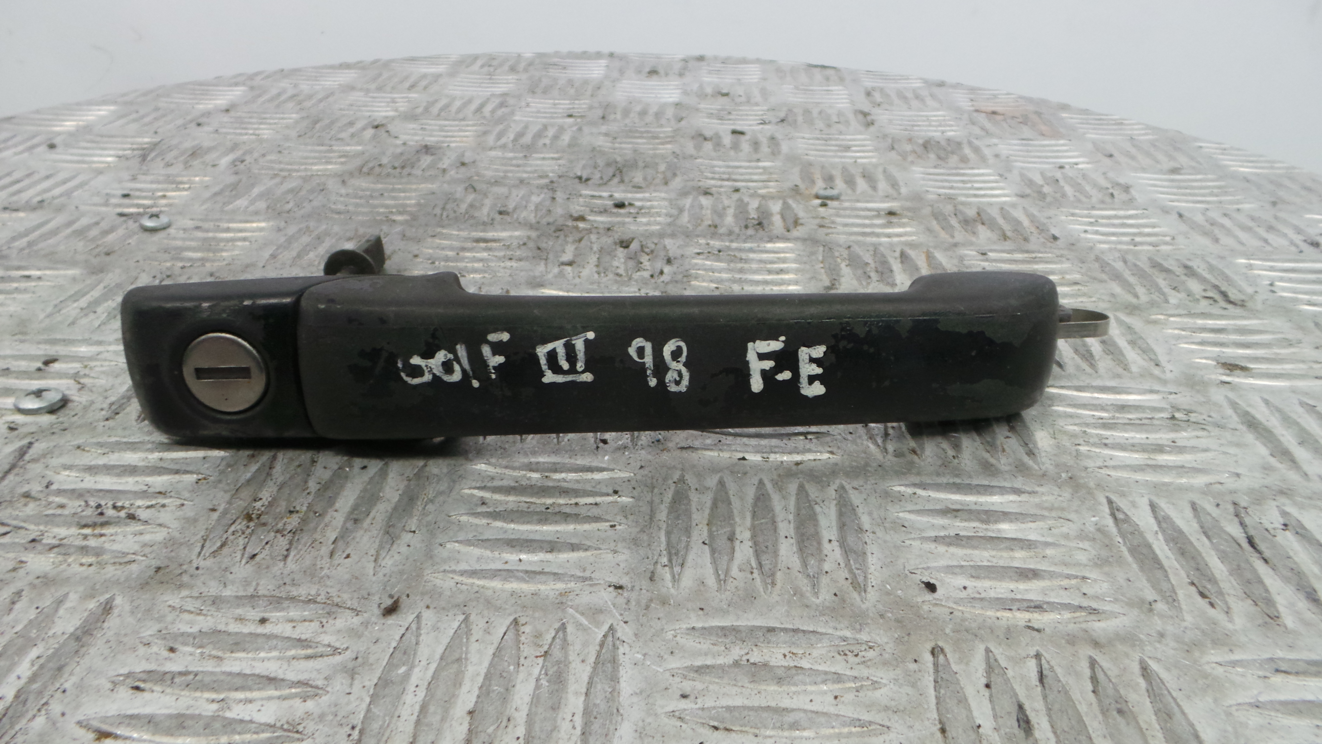 Puxador Exterior Frente Esquerdo 1H0837207B - VW GOLF III (1H1), GOLF Mk III (1H1)-36269215