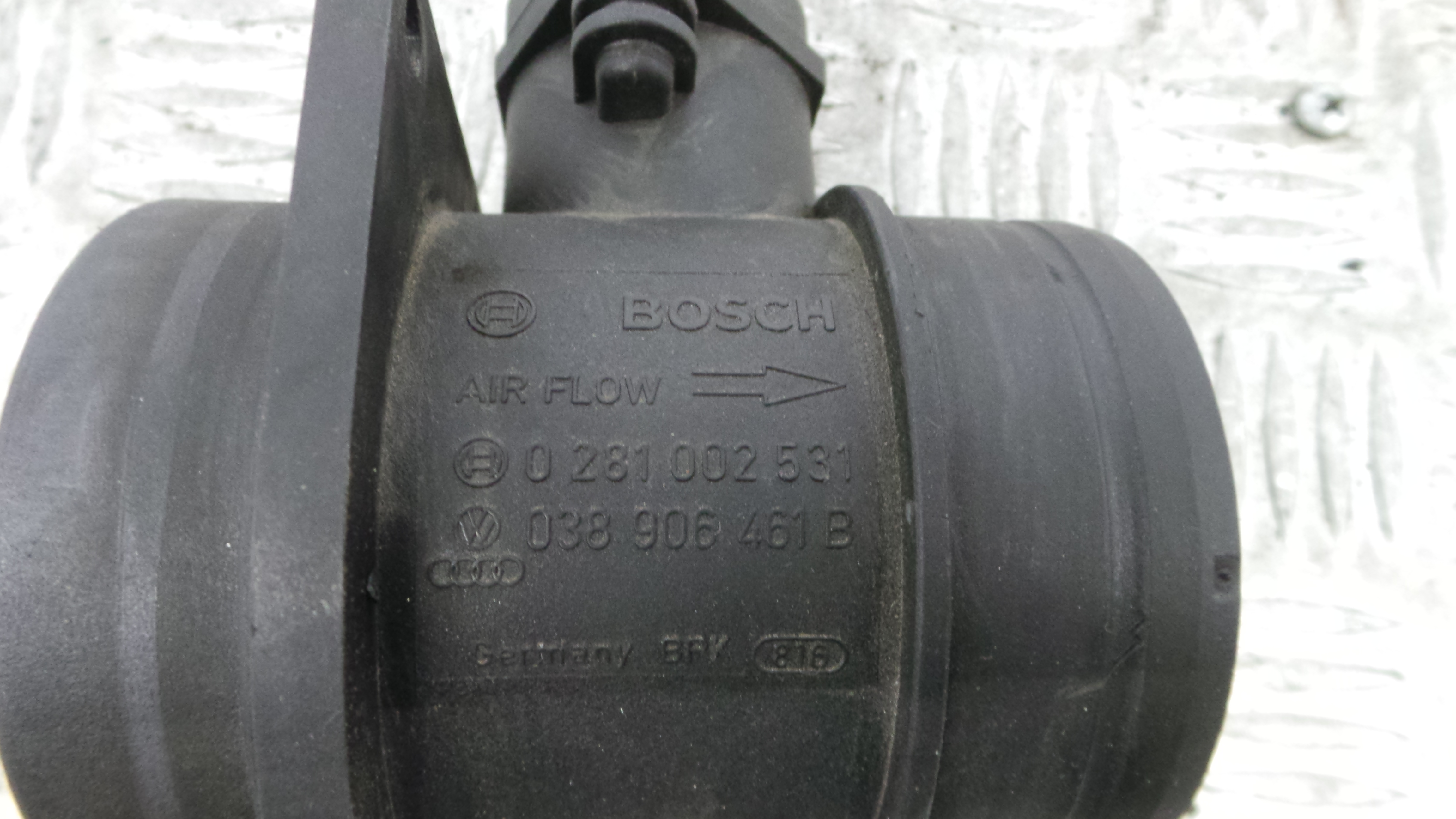 Medidor de Massa de Ar 038906461B - SEAT IBIZA III (6L1), IBIZA Mk III (6L1)-36269232