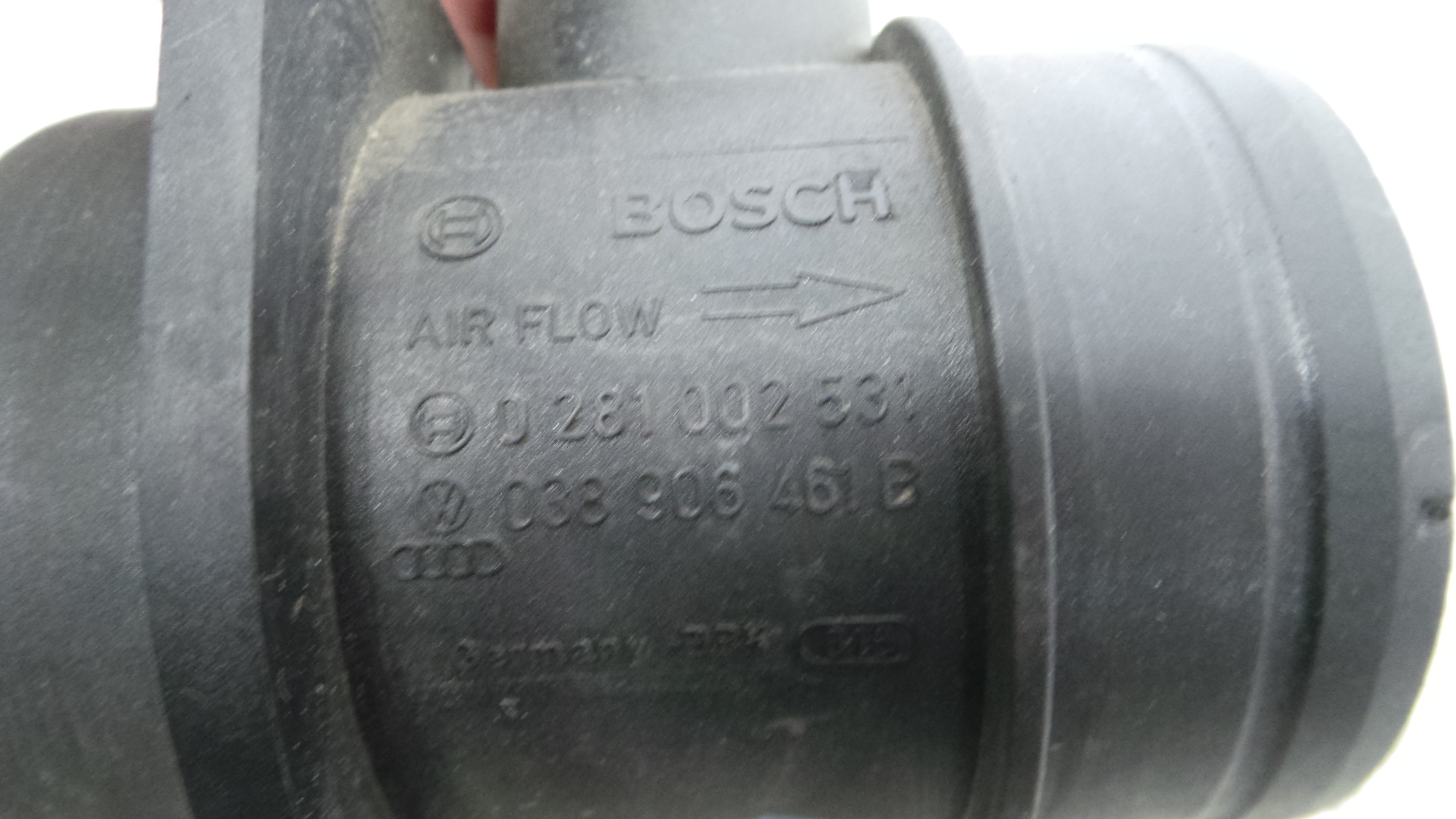 Medidor de Massa de Ar 038906461B - VW GOLF V (1K1)-36269241