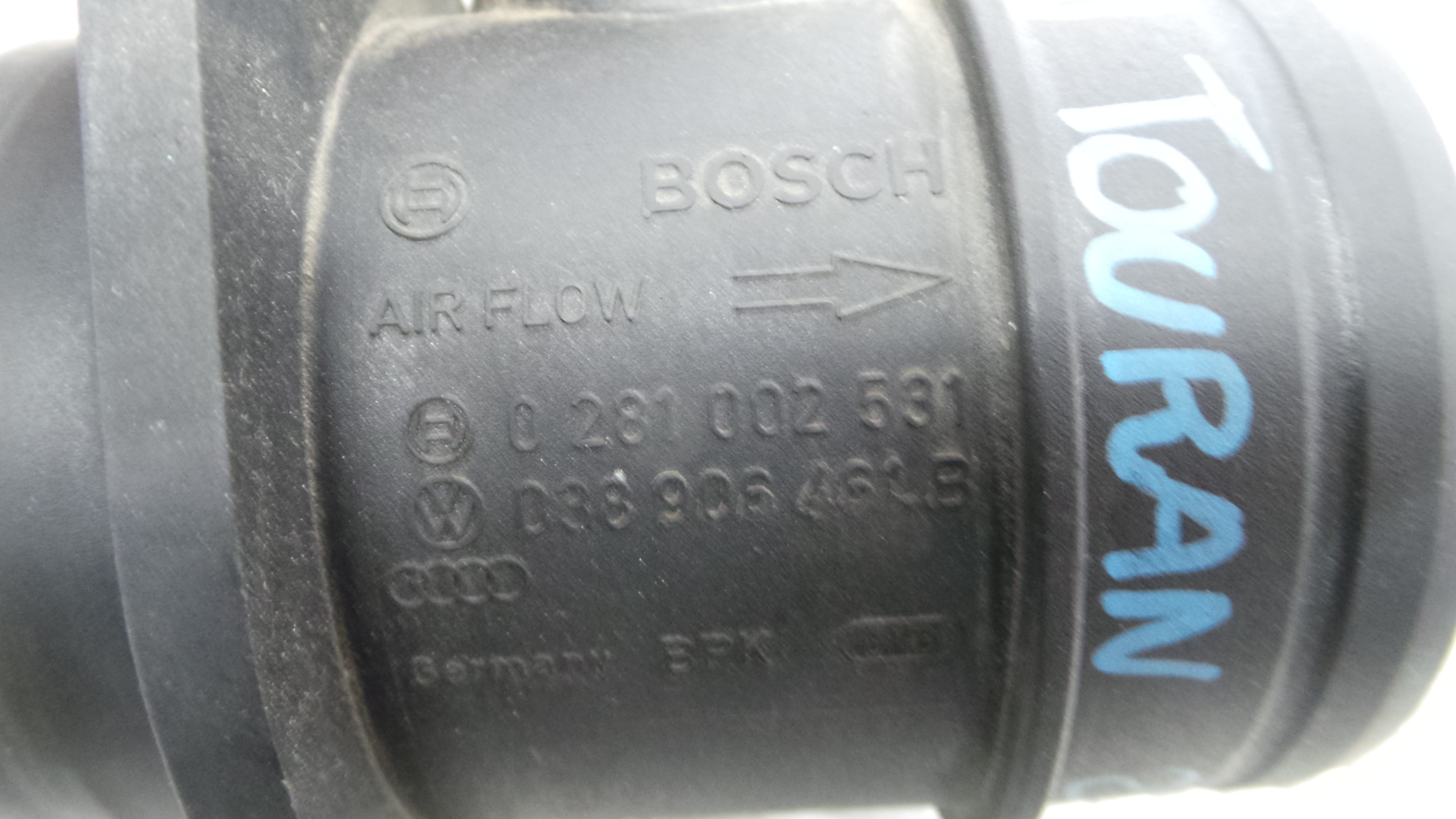 Medidor de Massa de Ar 038906461B - VW TOURAN (1T1, 1T2)-36269256