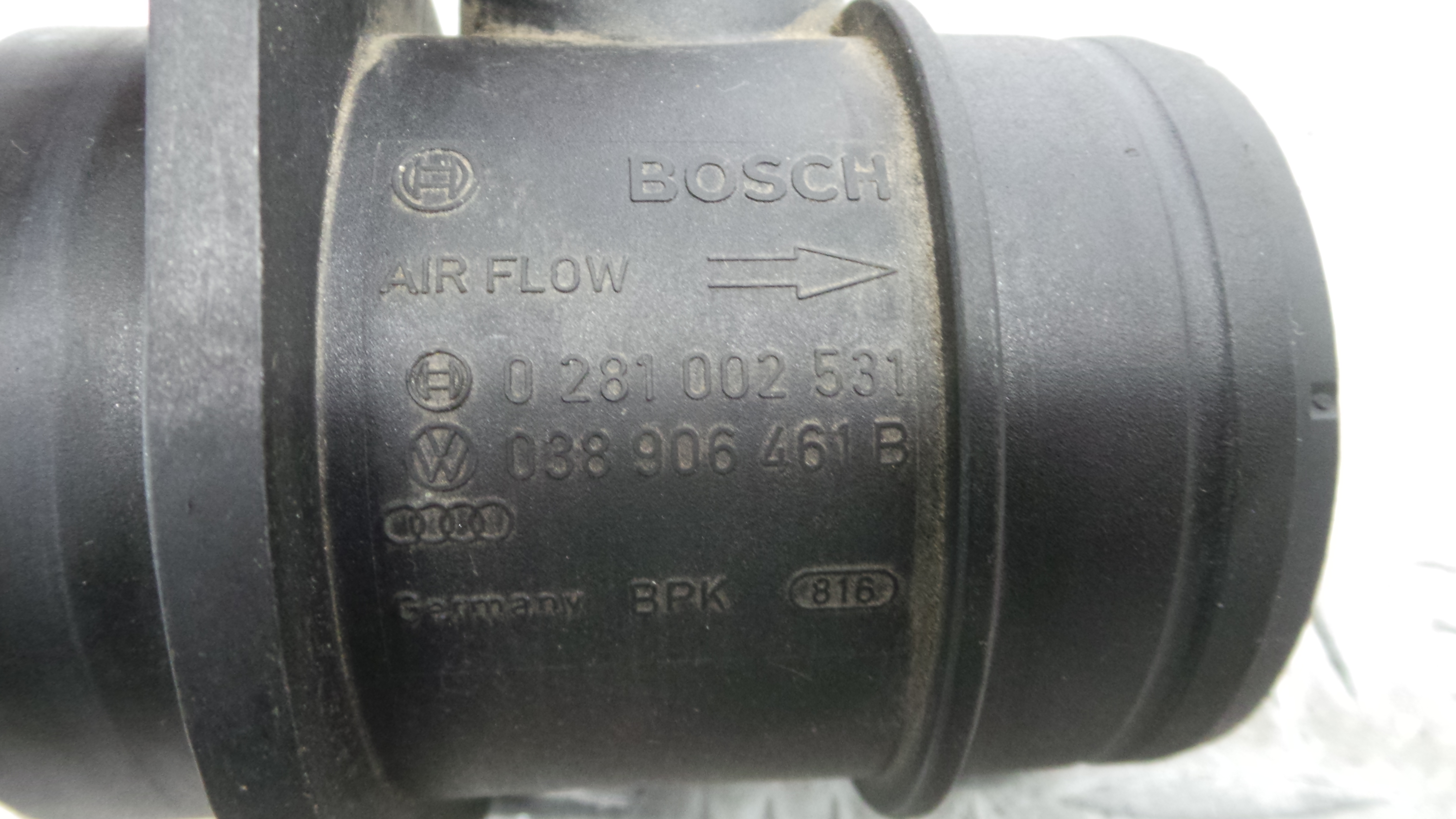 Medidor de Massa de Ar 038906461B - SEAT IBIZA III (6L1), IBIZA Mk III (6L1)-36269265