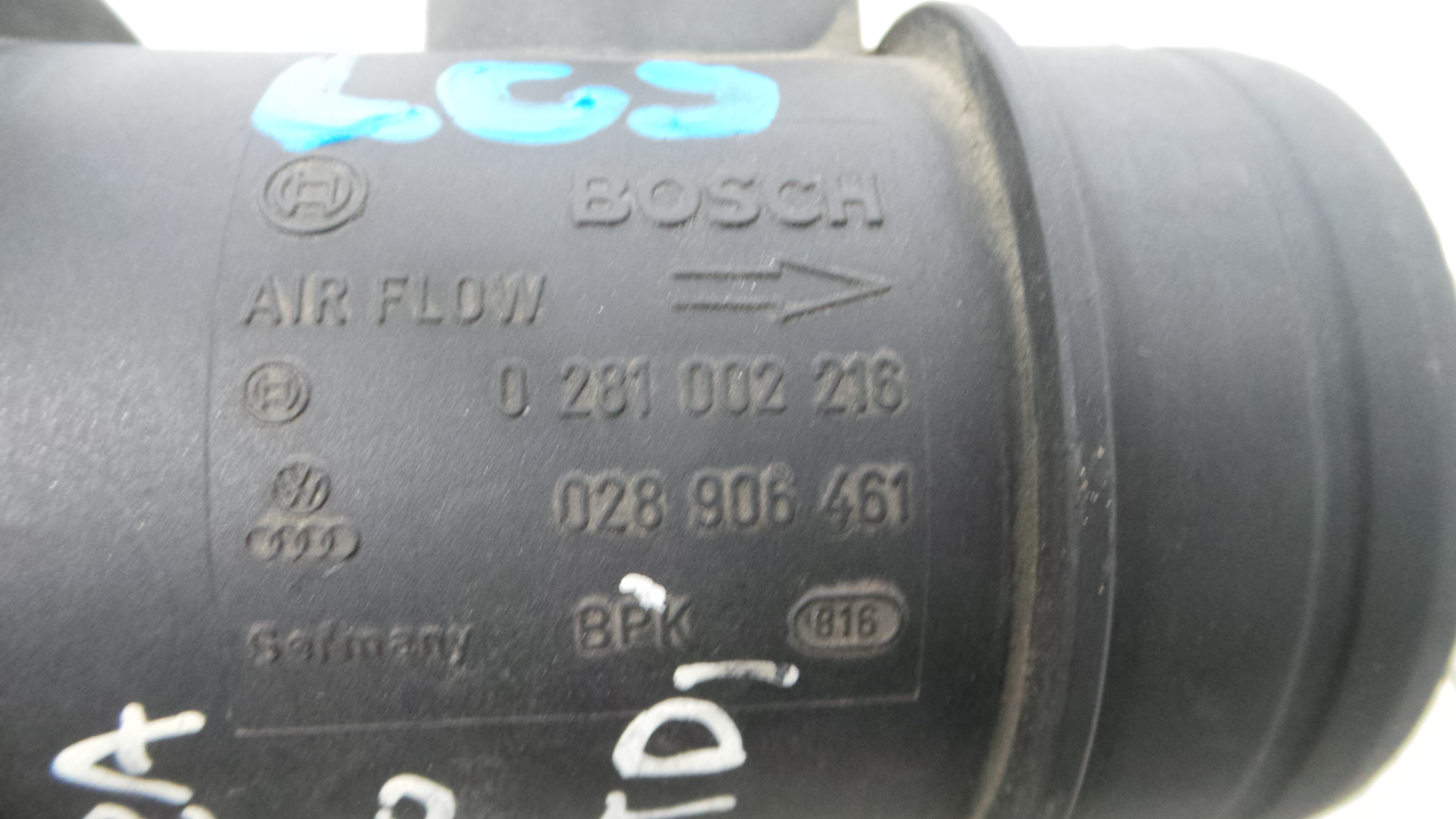 Medidor de Massa de Ar 028906461 - SEAT IBIZA II (6K1), IBIZA Mk II (6K1)-36269271