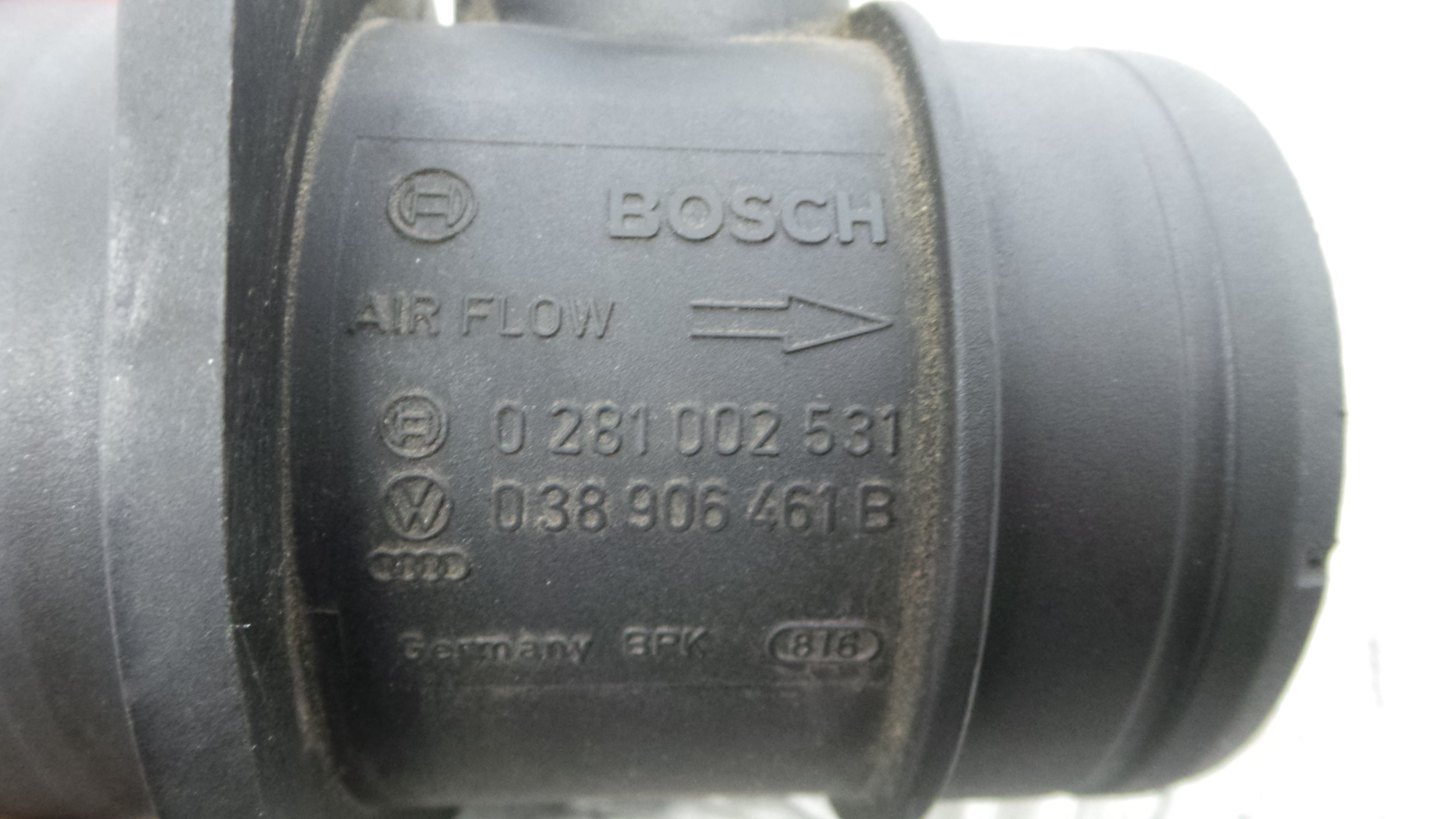 Medidor de Massa de Ar 038906461B - SEAT IBIZA III (6L1), IBIZA Mk III (6L1)-36269304