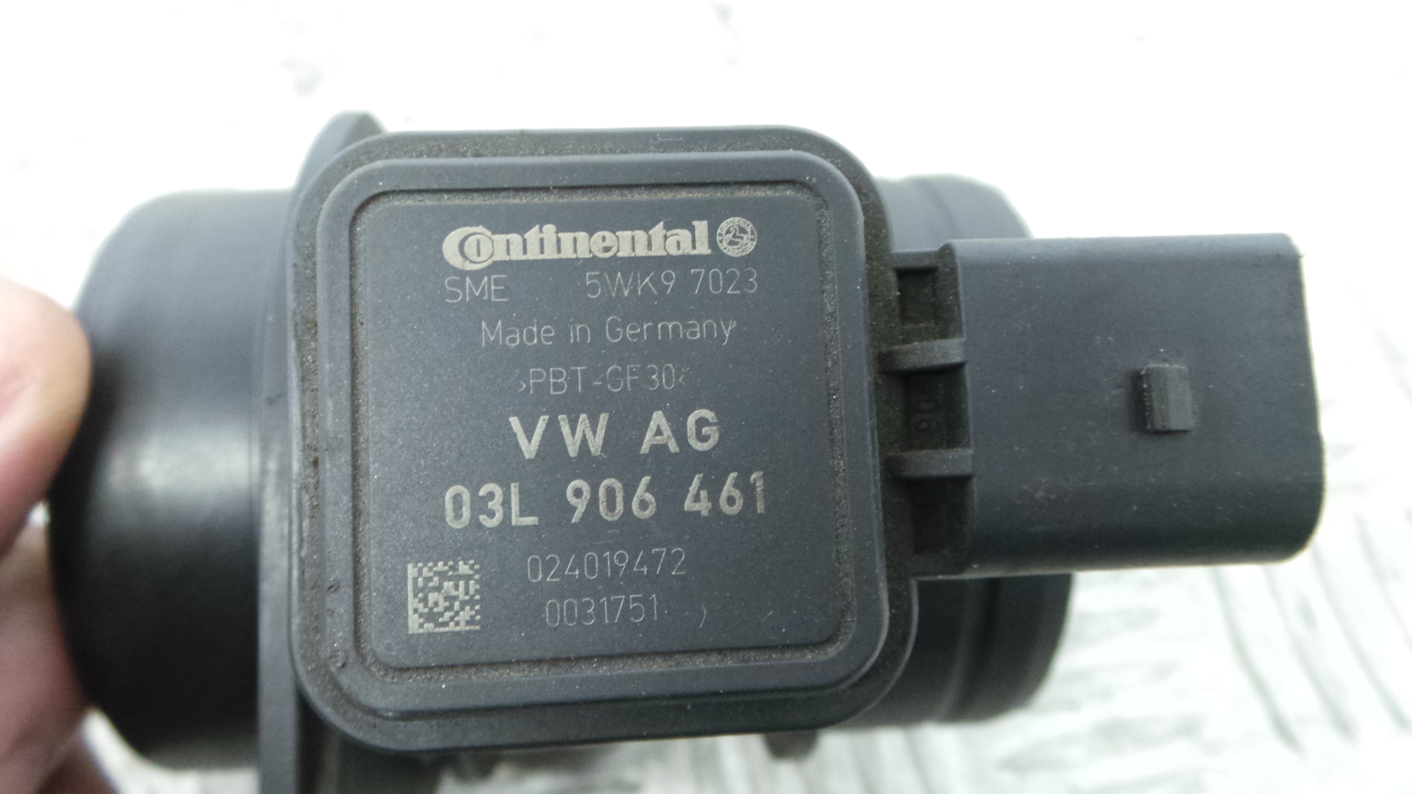 Medidor de Massa de Ar 03L906461 - SEAT IBIZA IV (6J5, 6P1), IBIZA Mk IV (6J5, 6P1)-36269316