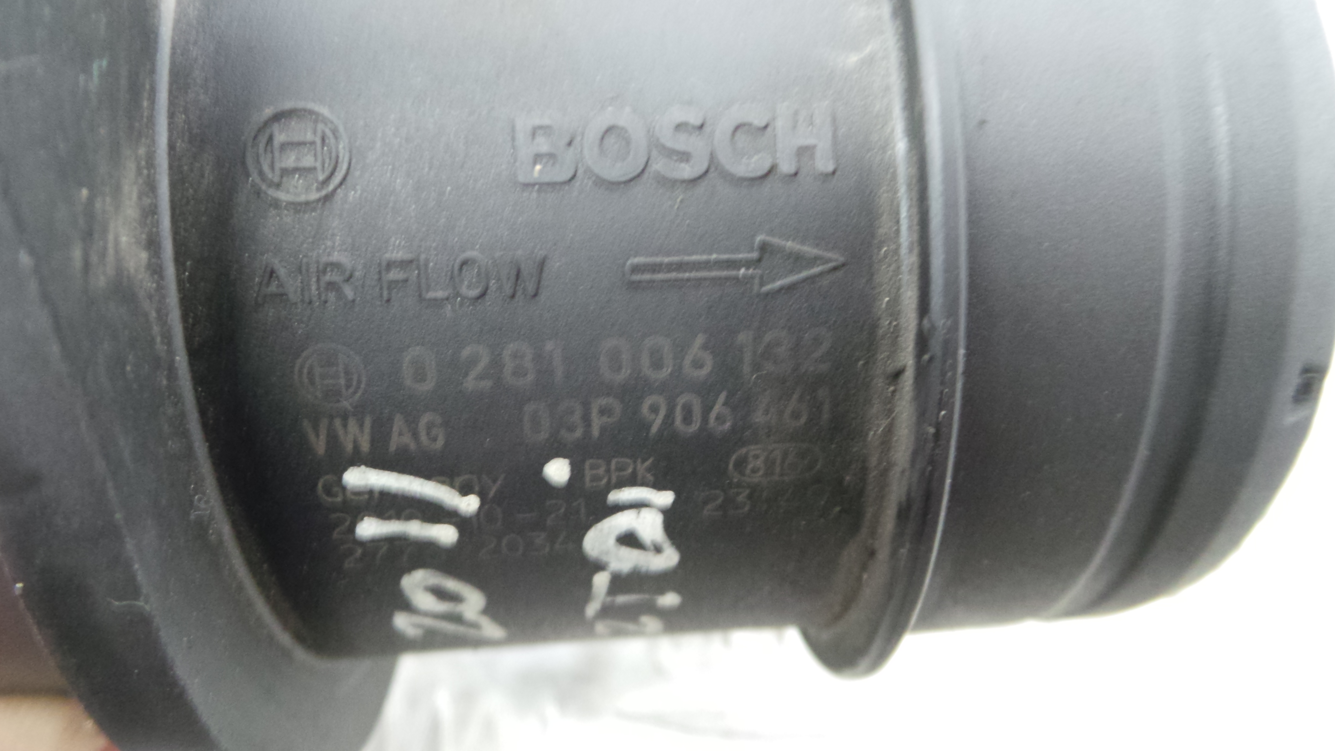 Medidor de Massa de Ar 03P906461 - SEAT IBIZA IV (6J5, 6P1), IBIZA Mk IV (6J5, 6P1)-36269346