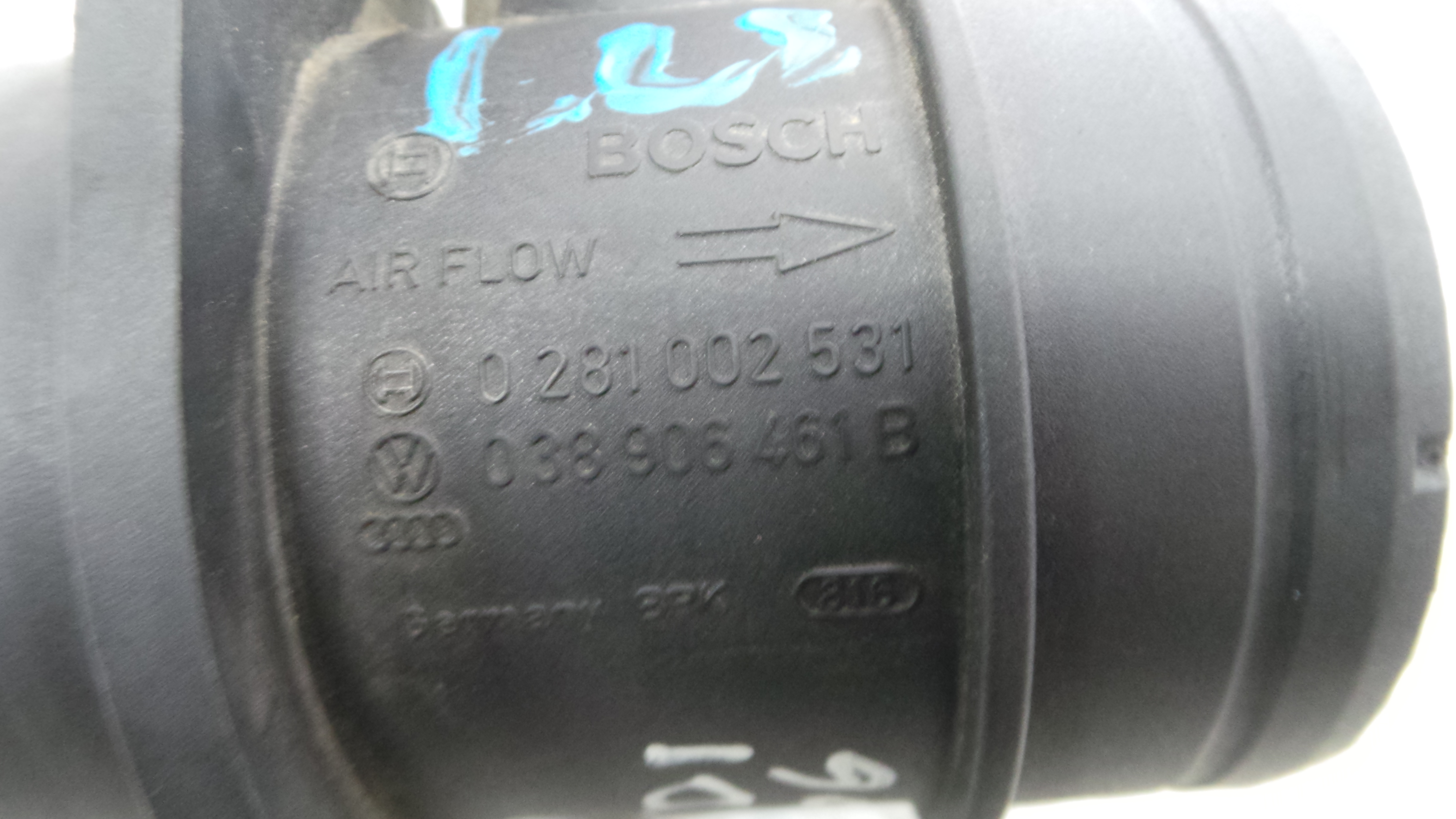 Medidor De Massa De Ar 038906461B - VW POLO (9N_, 9A_)-36269358