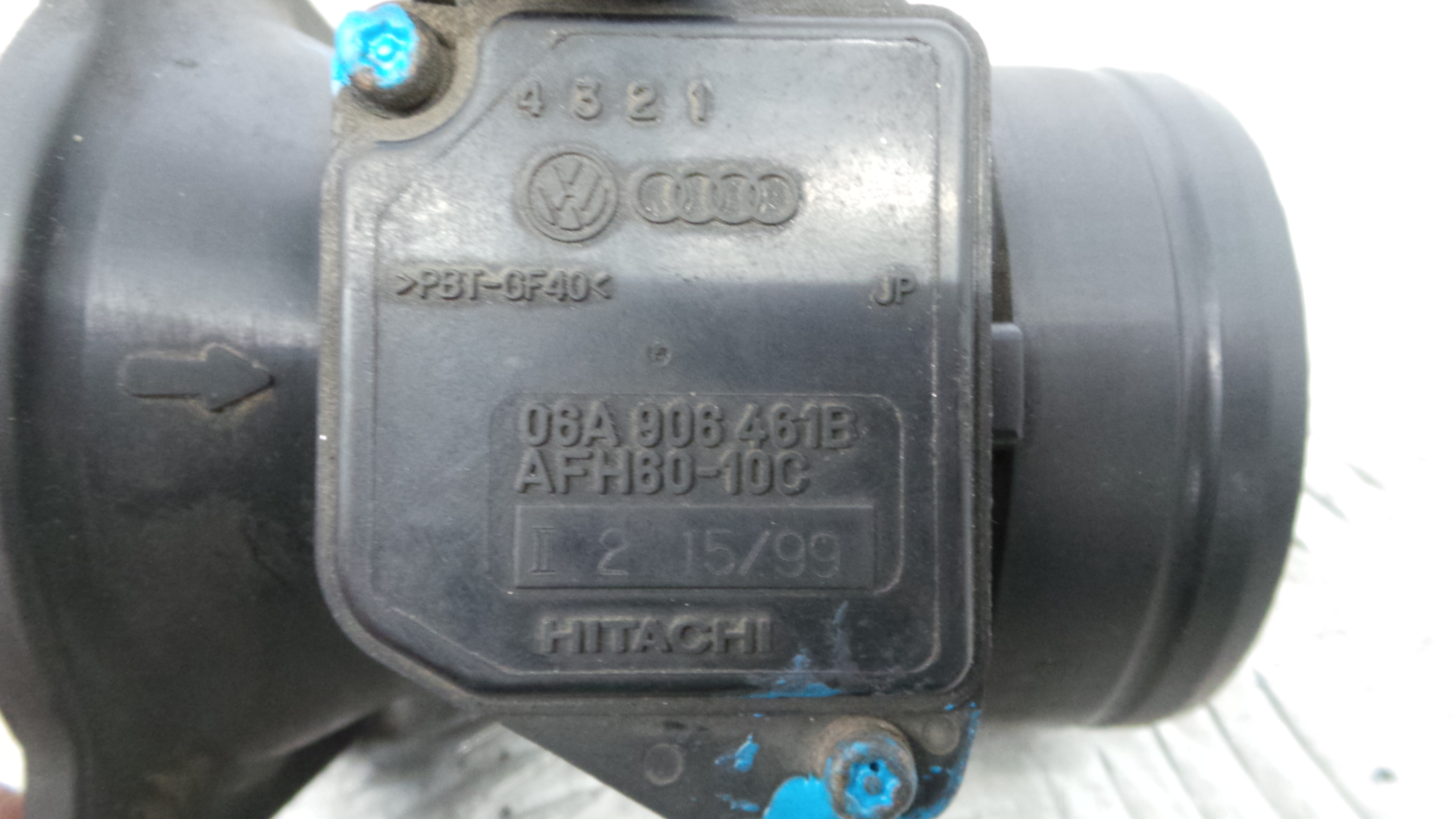 Medidor De Massa De Ar 06A906461B - VW GOLF IV (1J1), GOLF Mk IV (1J1)-36269364