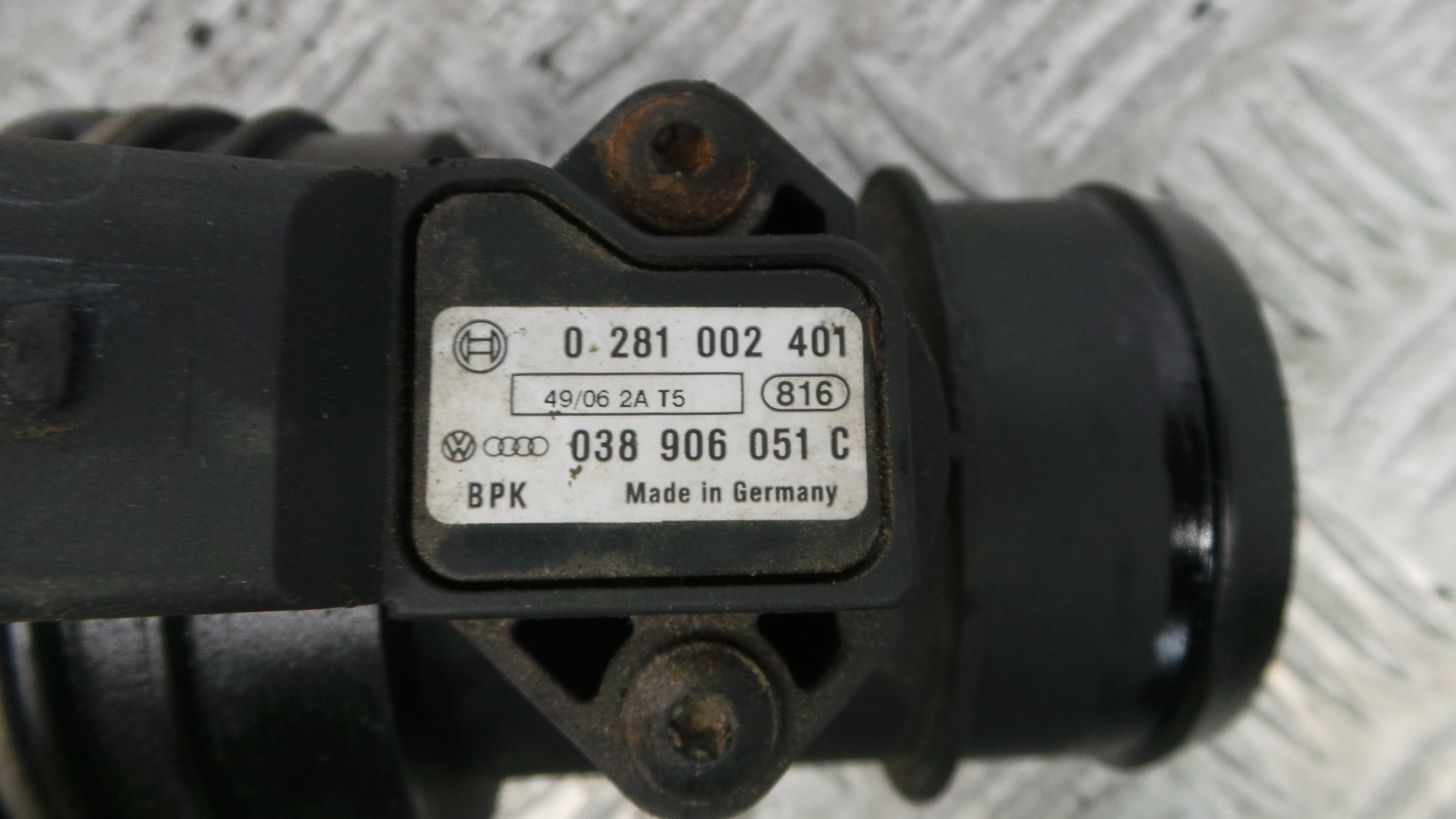 Medidor De Massa De Ar 7H0145958D - VW TRANSPORTER Mk V Caixa (7HA, 7HH, 7EA, 7EH), TRANSPORTER T5 C-36269396