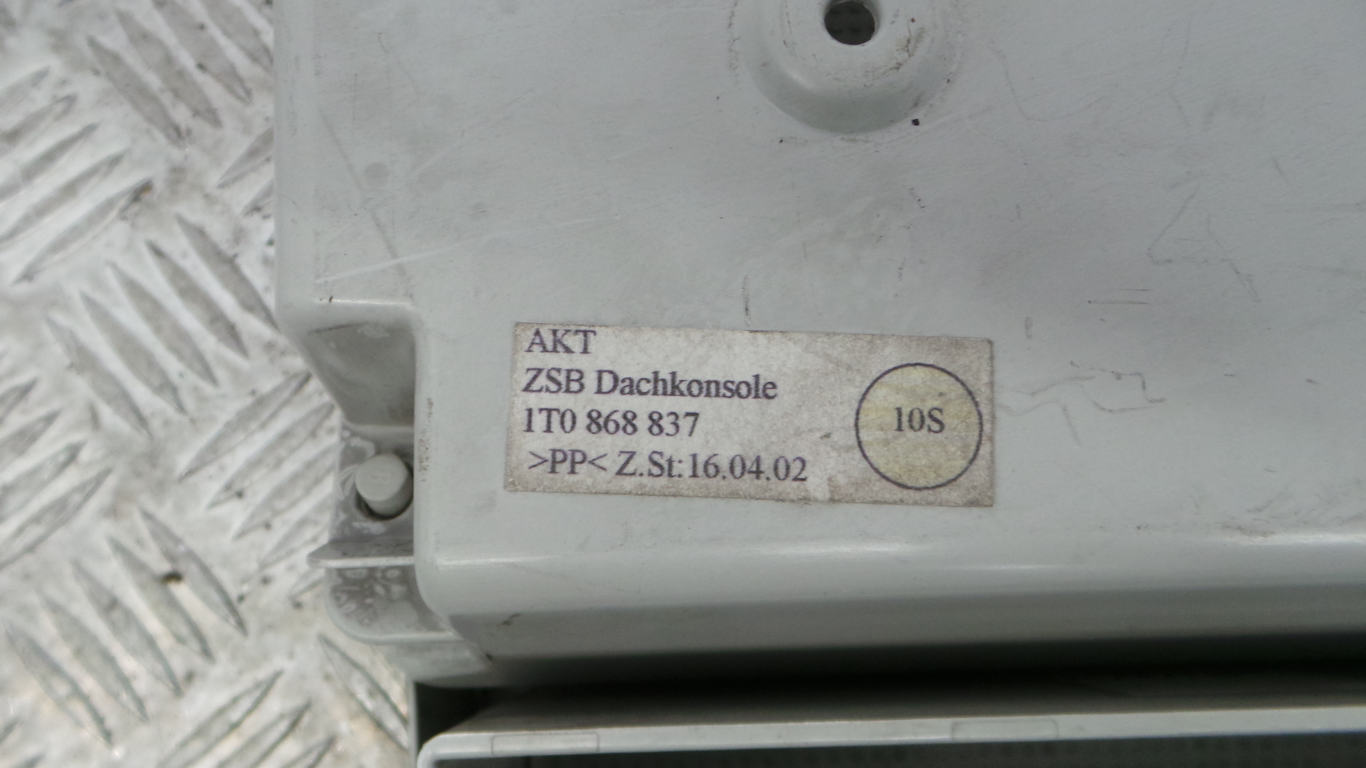 Plafonier Teto 1T0868837 - VW TOURAN (1T1, 1T2)-36269580