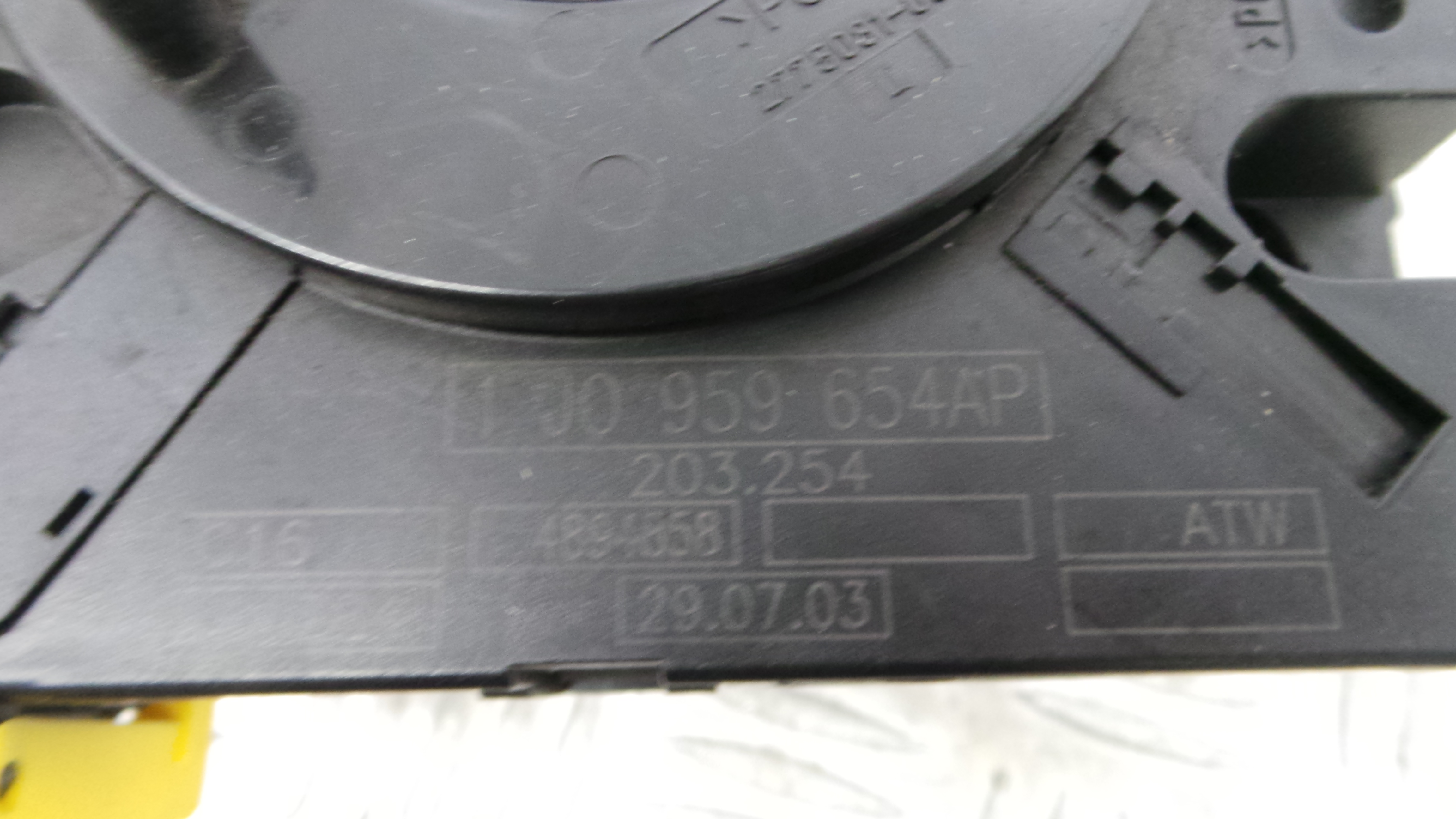 Fita de Airbags 1J0959654AP - VW GOLF IV (1J1), GOLF Mk IV (1J1)-36270348