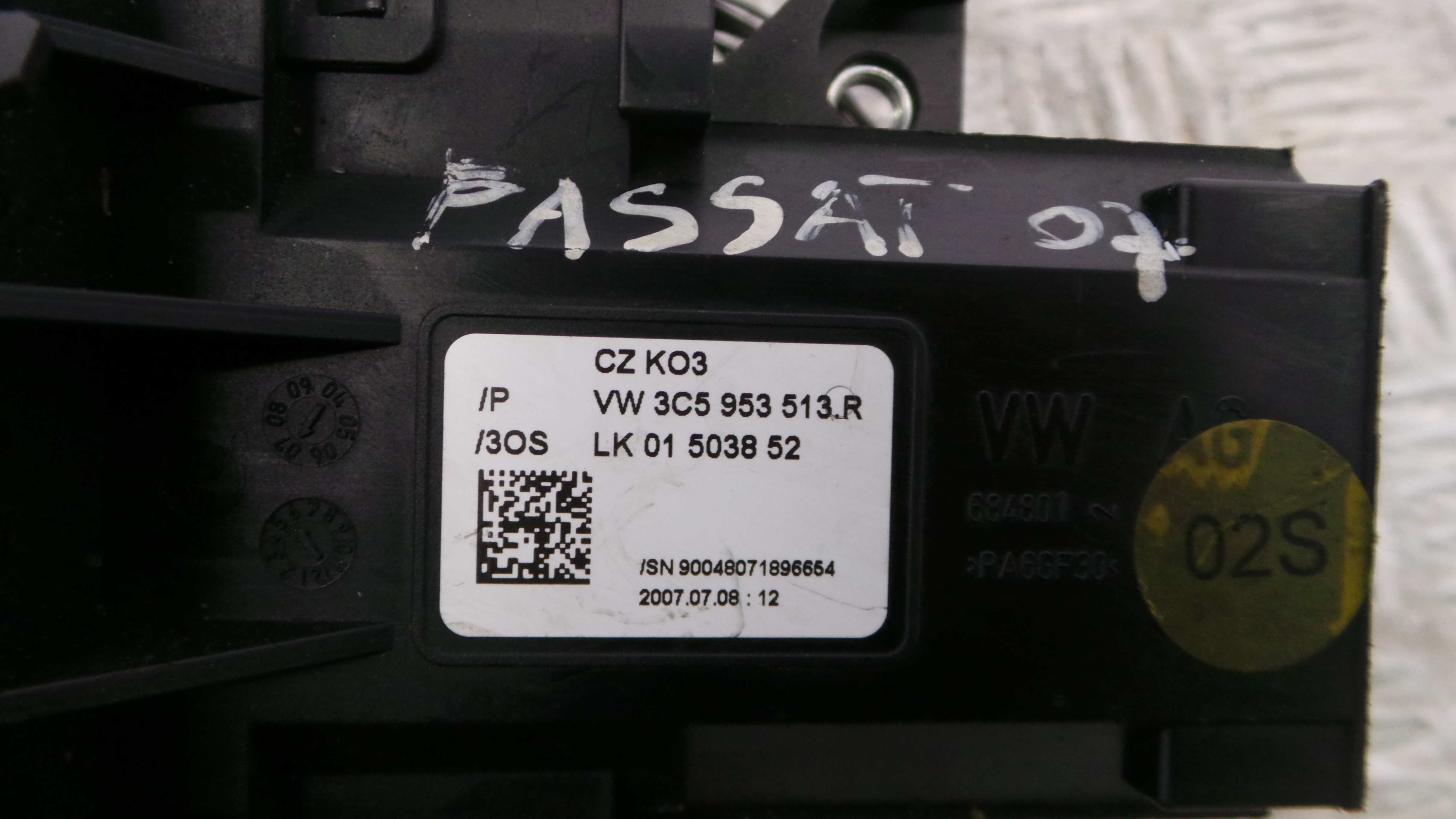 Fita de Airbags 3C5953513R - VW PASSAT B6 (3C2)-36270404