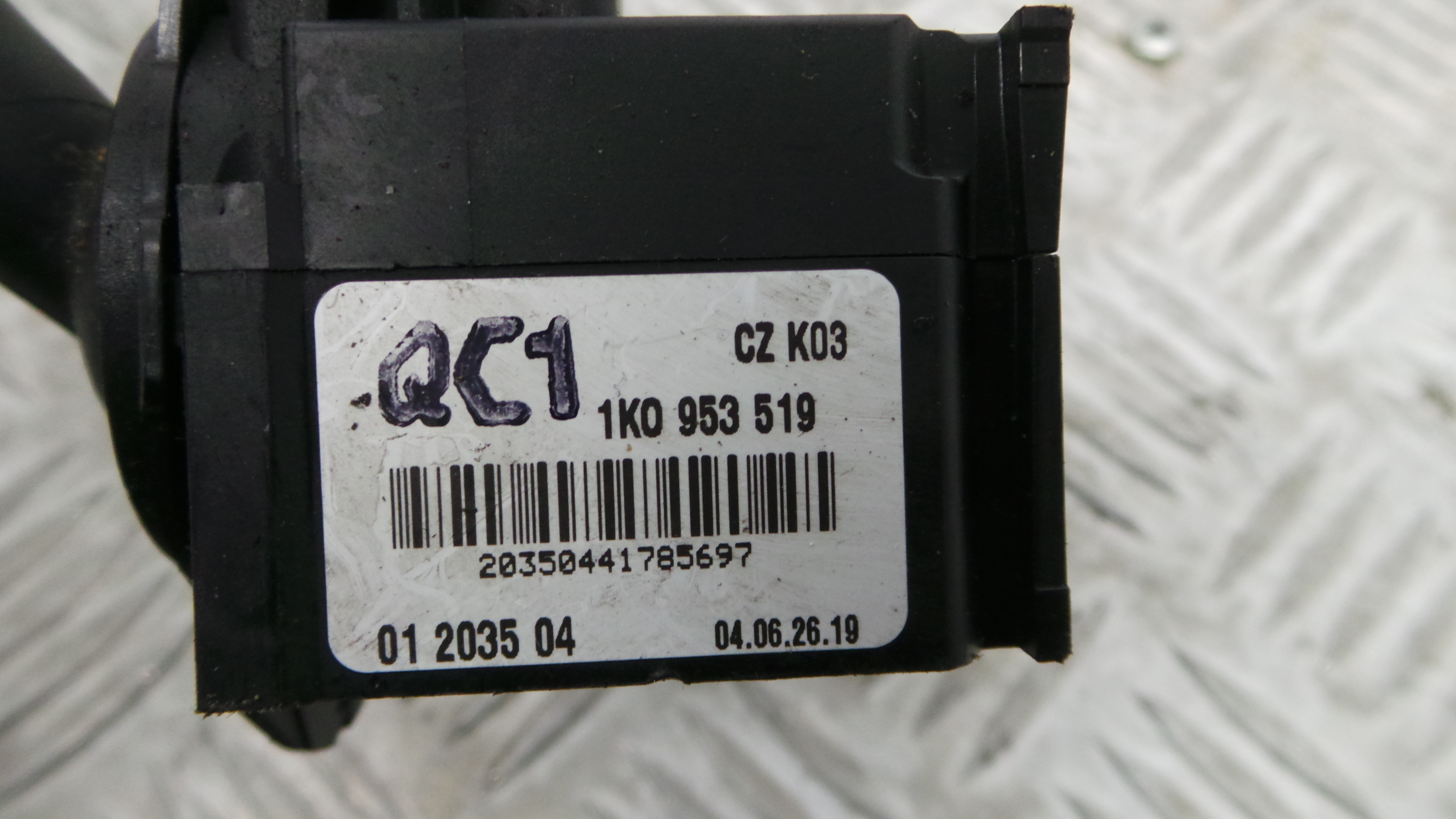 Comando de Limpa Para Brisas 1K0953519 - VW GOLF V (1K1)-36270619