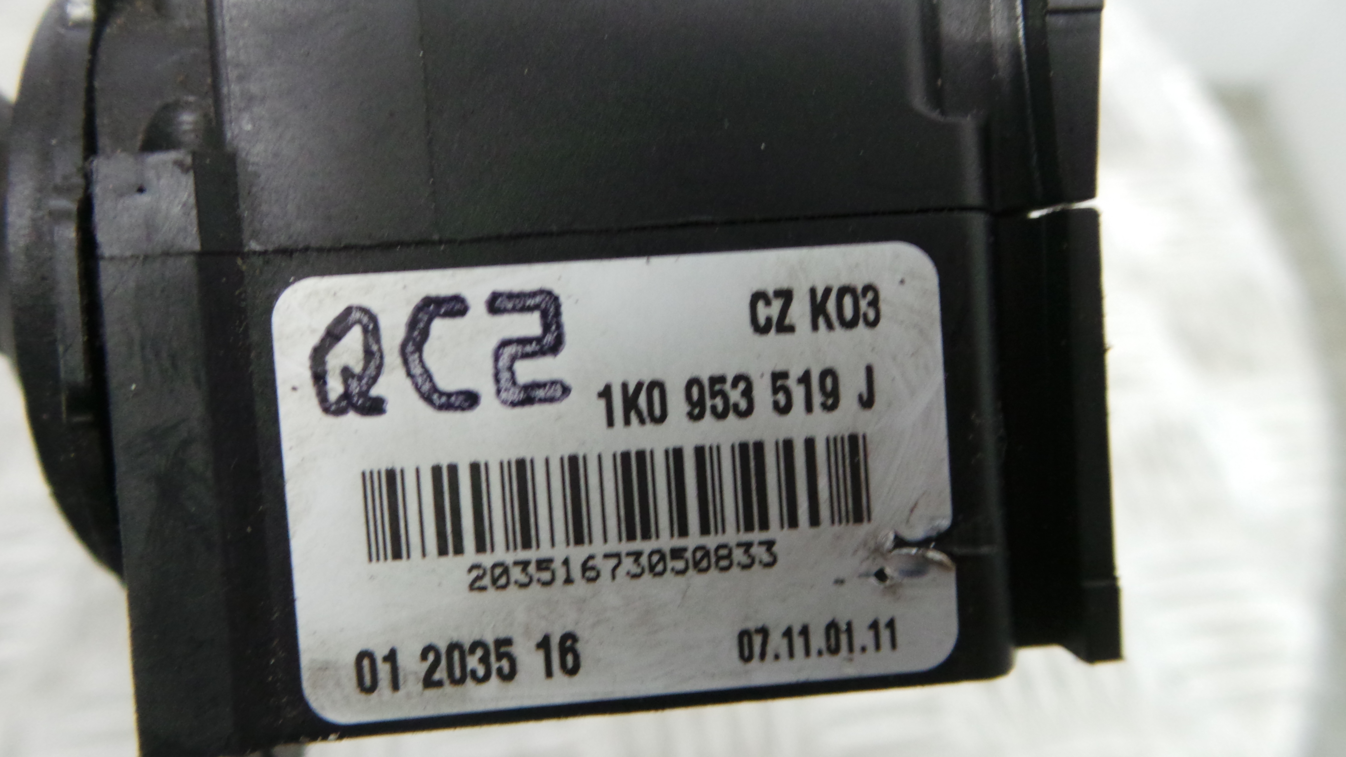 Comando de Limpa Para Brisas 1K0953519J - VW GOLF V (1K1)-36270650