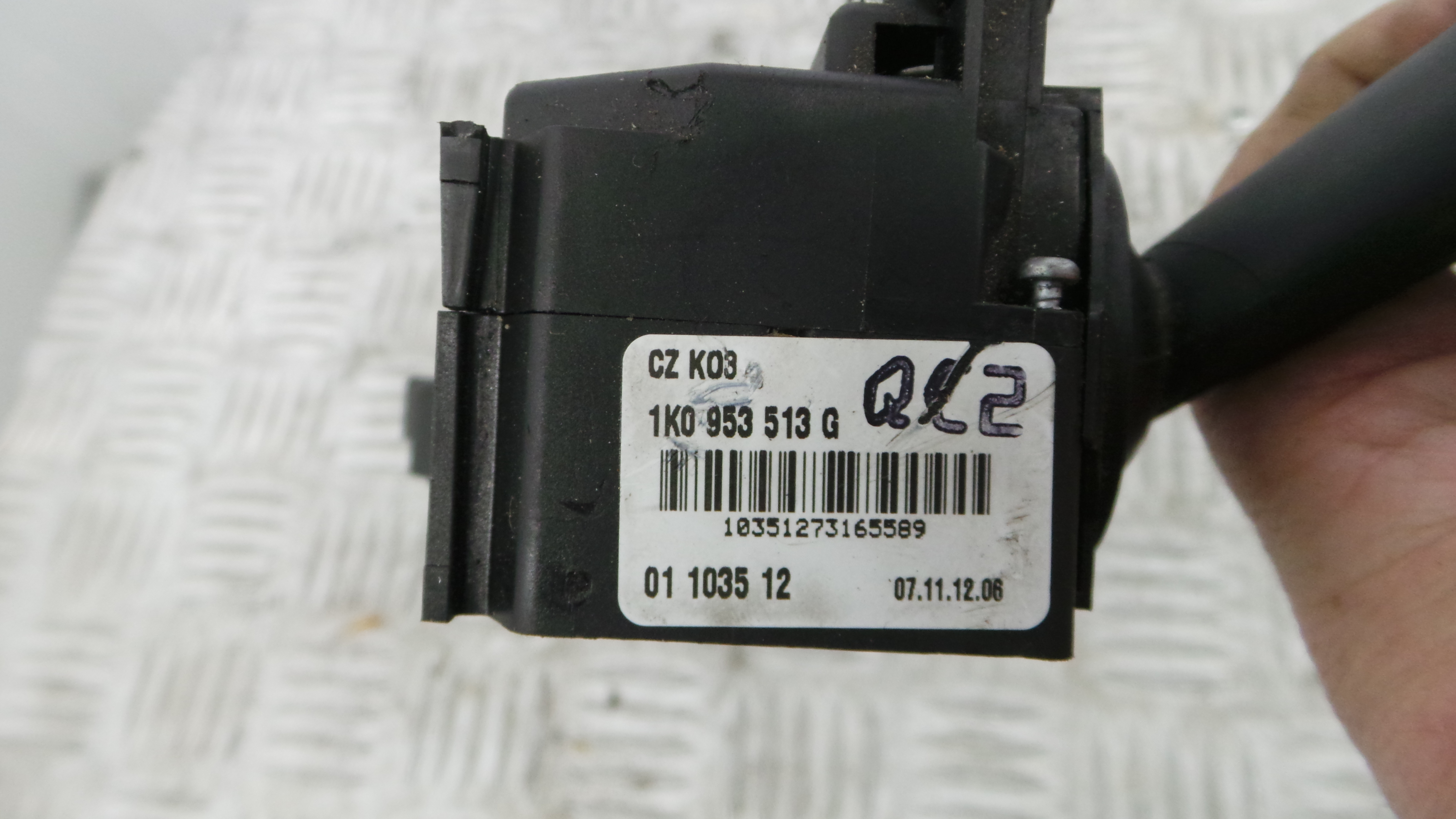 Manete / Comando dos Piscas 1K0953513G - VW GOLF V (1K1)-36270693