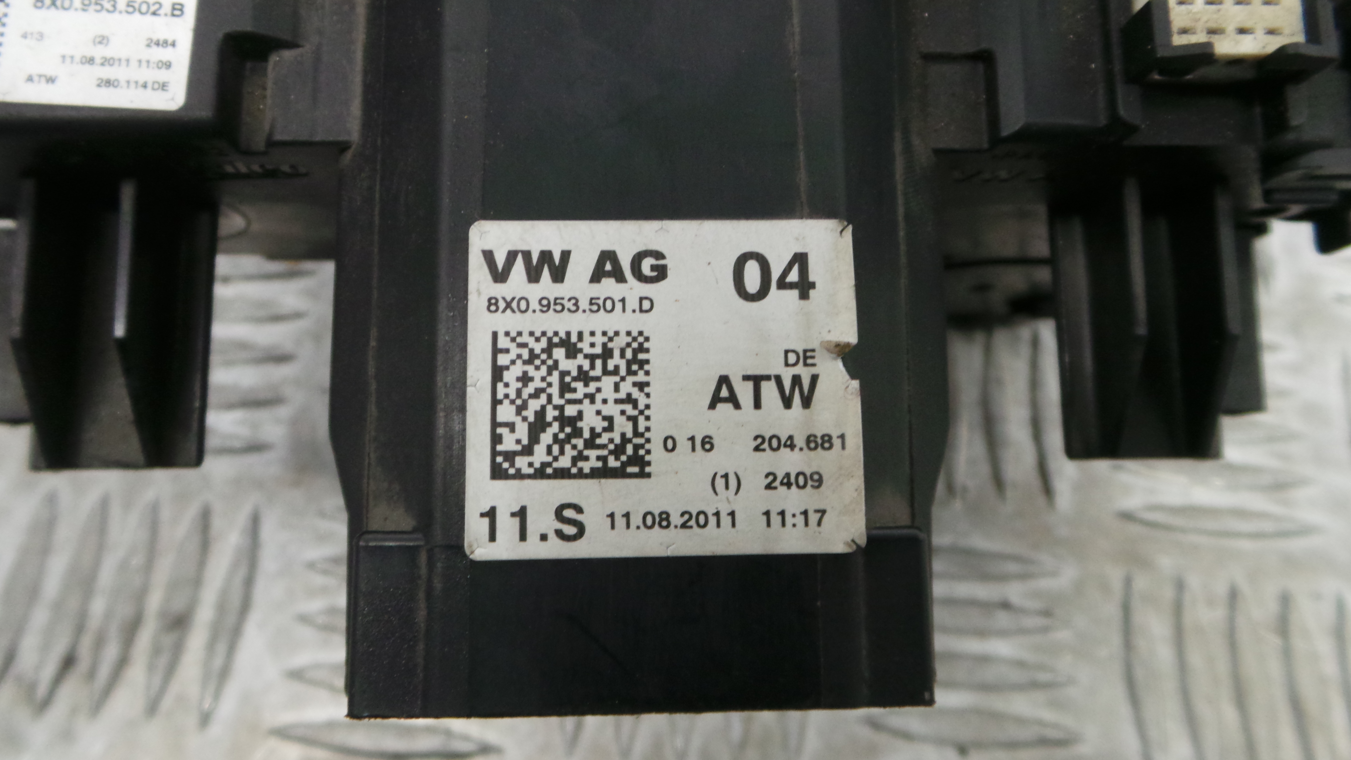 Manete / Comando dos Piscas 8X0953501D - AUDI A1 (8X1, 8XK)-36270795