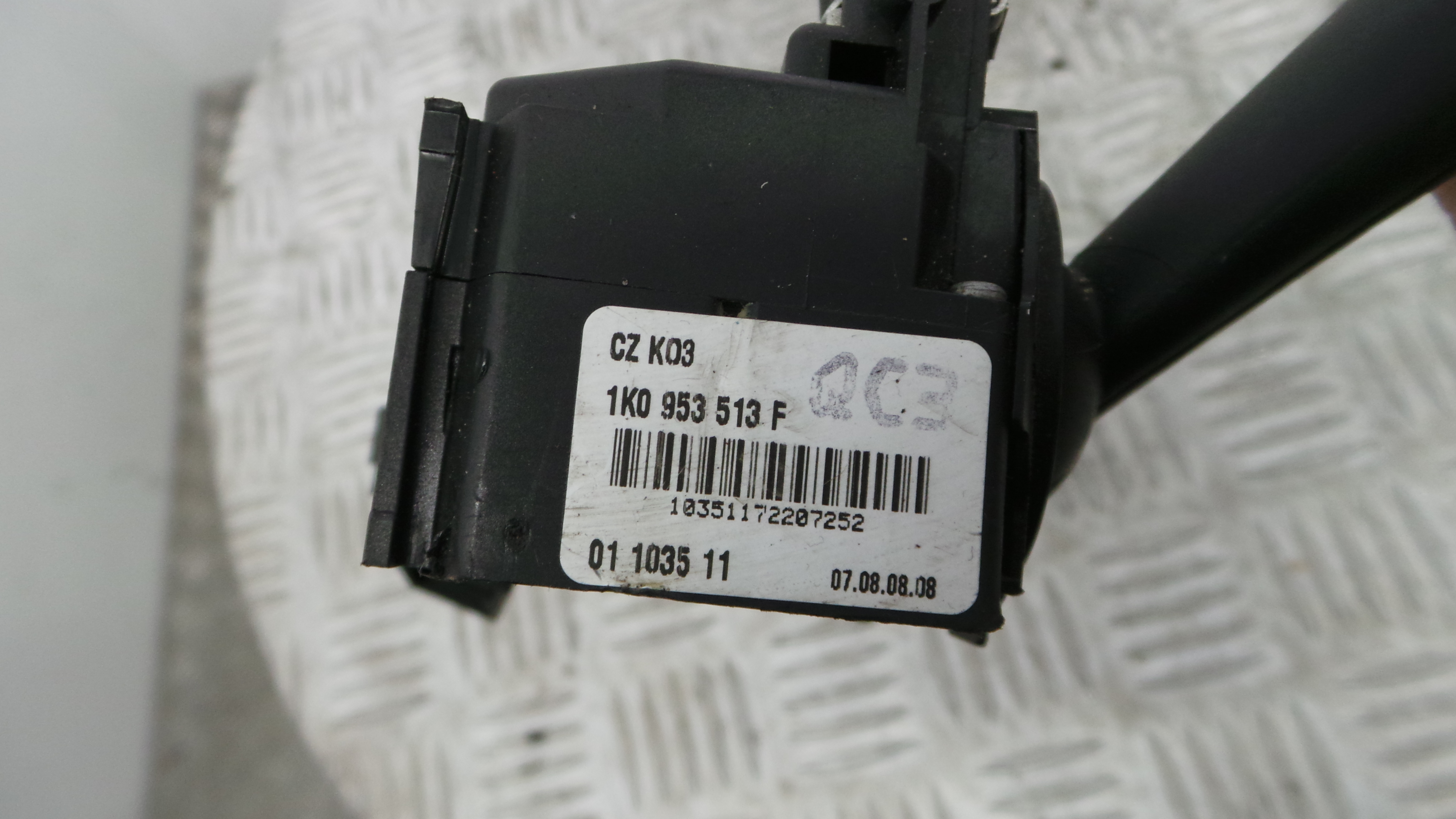 Manete / Comando dos Piscas 1K0953513F - VW GOLF V (1K1)-36270819