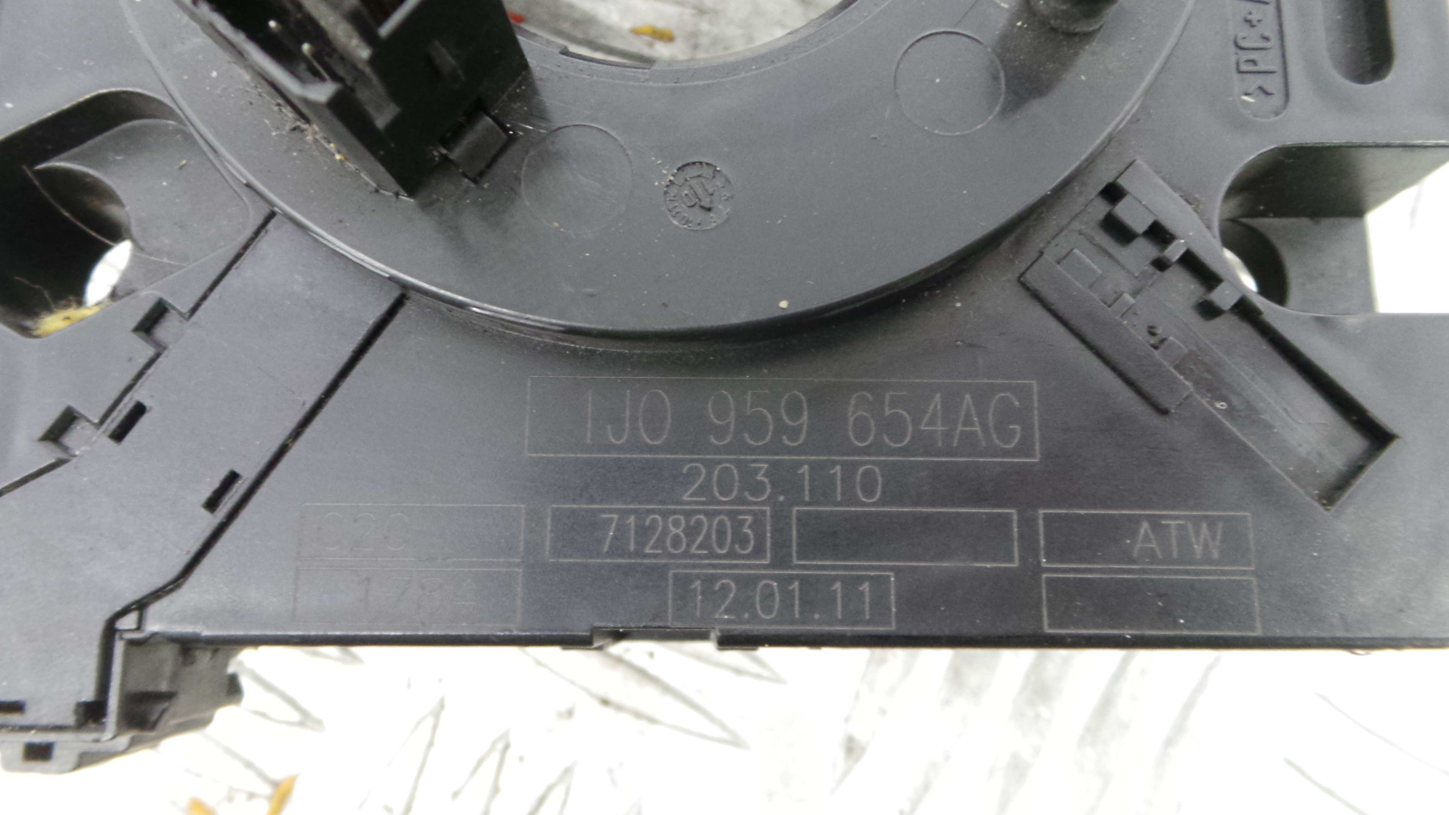 Fita de Airbags 1J0959654AG - VW GOLF IV (1J1), GOLF Mk IV (1J1)-36270912