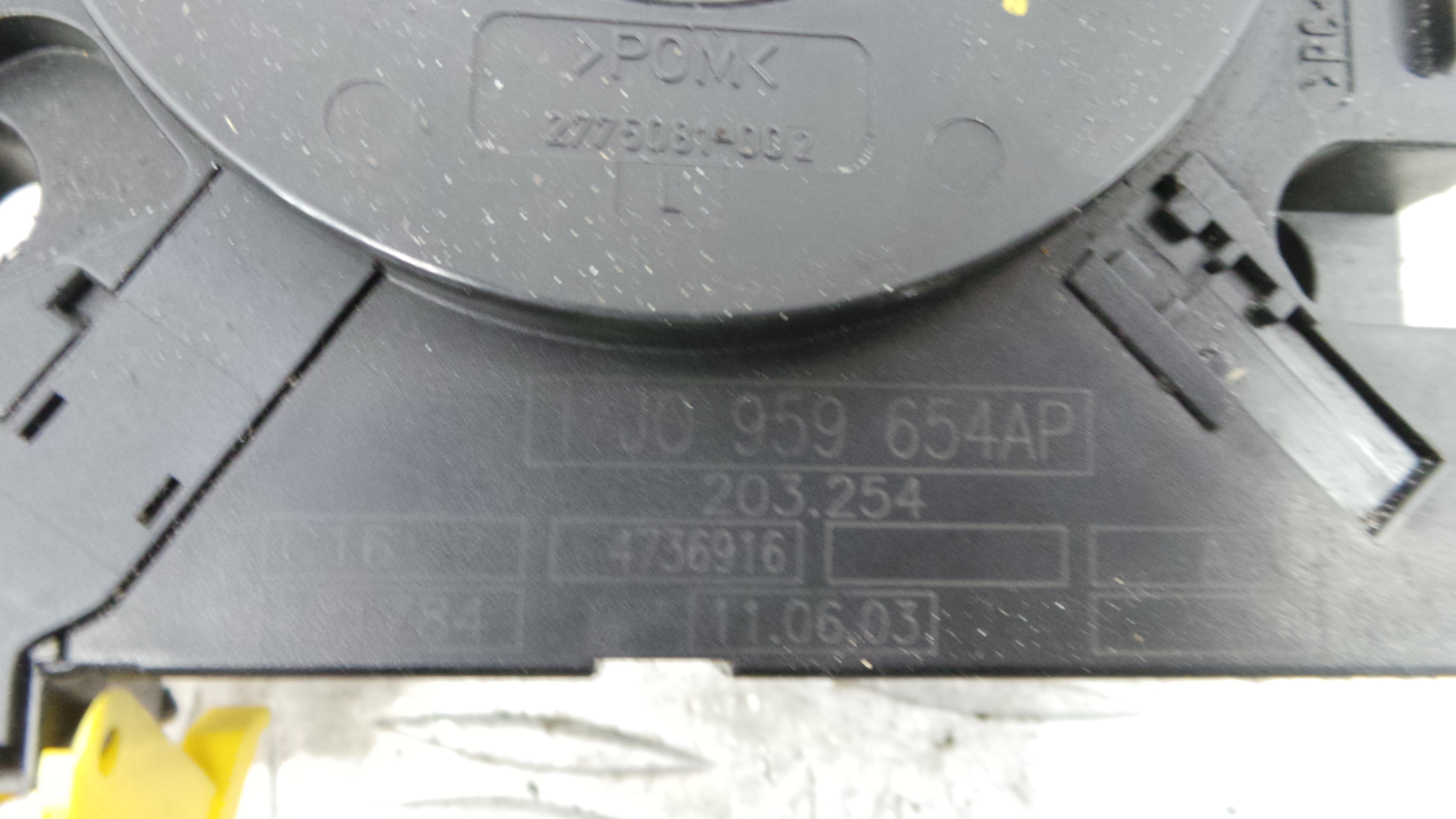 Fita de Airbags 1J0959654AP - VW GOLF IV (1J1), GOLF Mk IV (1J1)-36270921