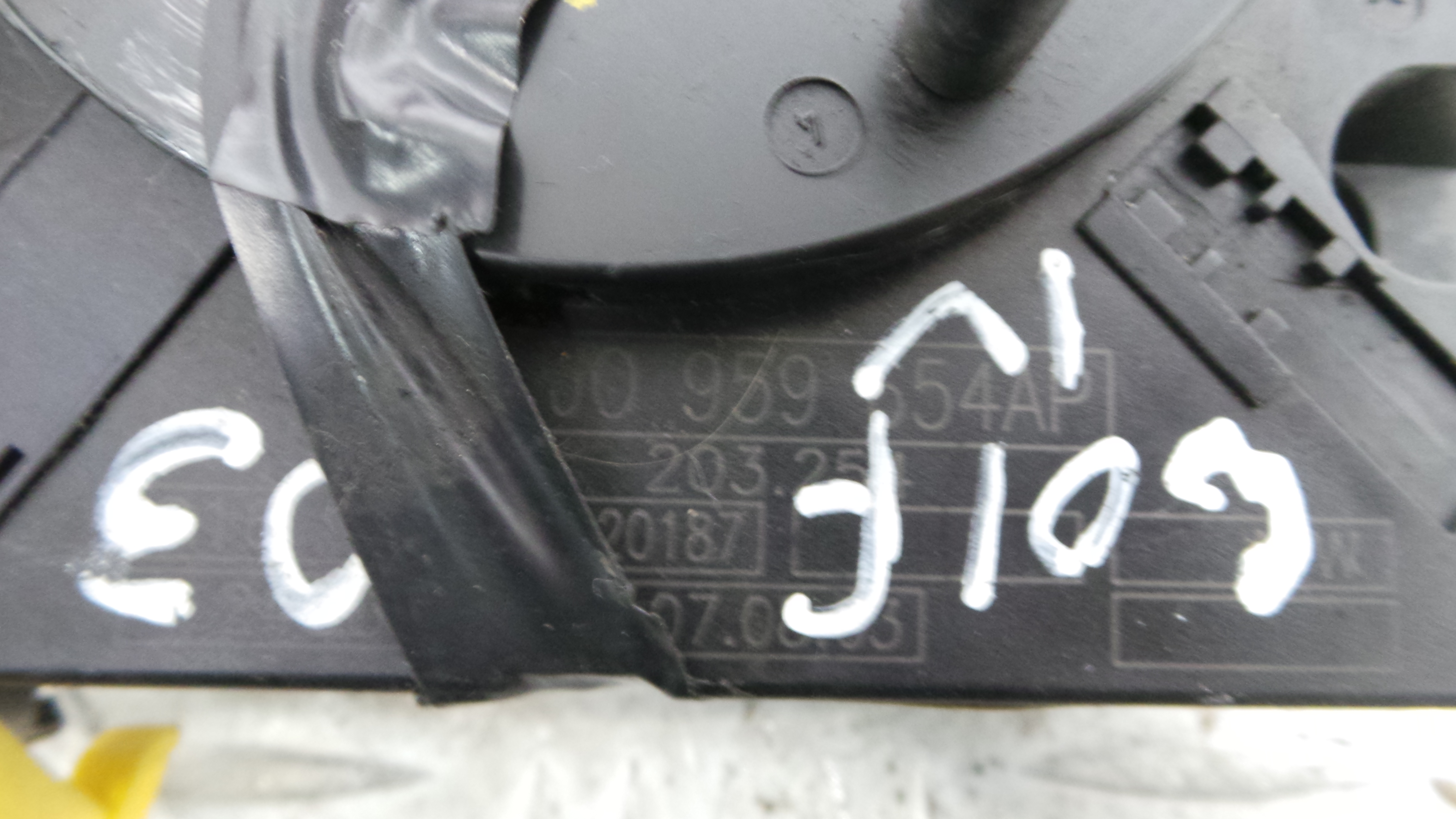 Fita de Airbags 1J0959654AP - VW GOLF IV (1J1), GOLF Mk IV (1J1)-36270924