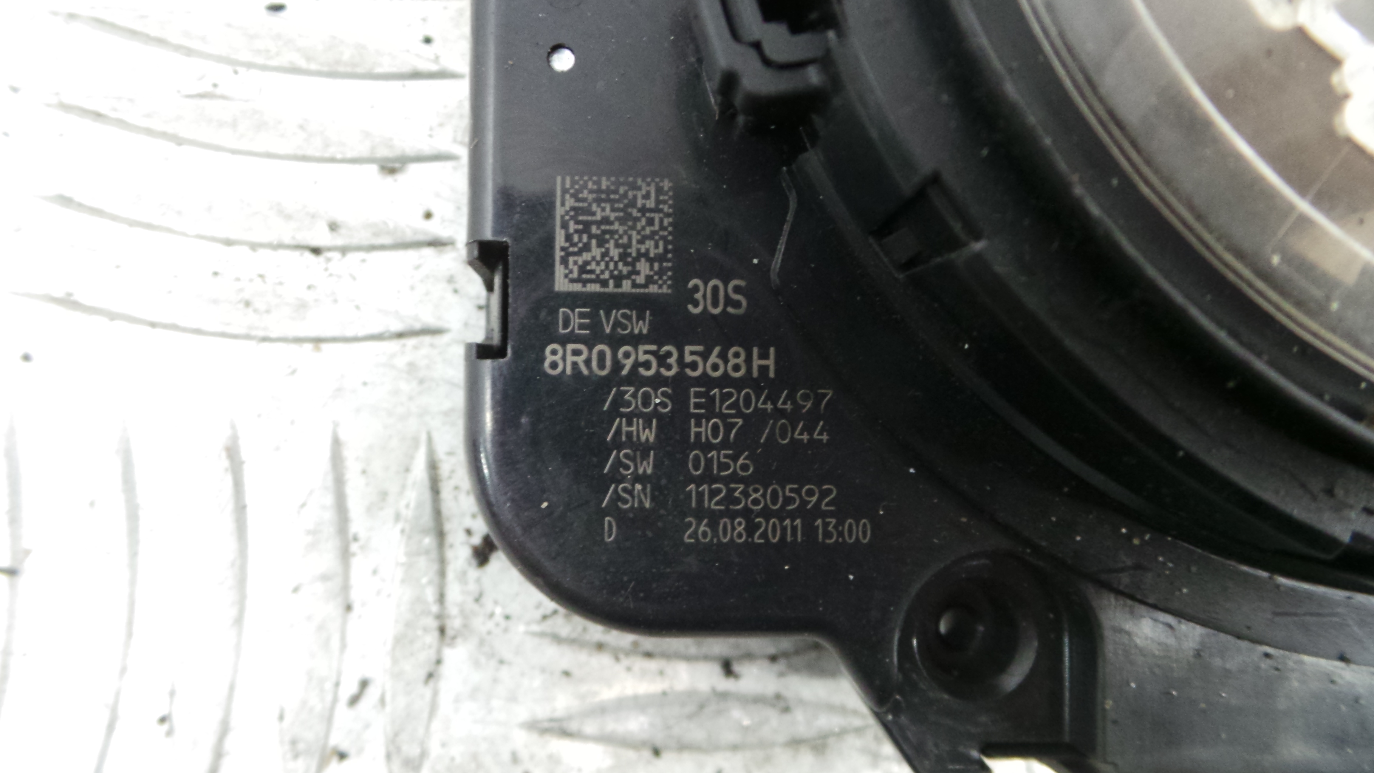 Fita de Airbags 8R0953568H - AUDI A4 B8 (8K2)-36270975