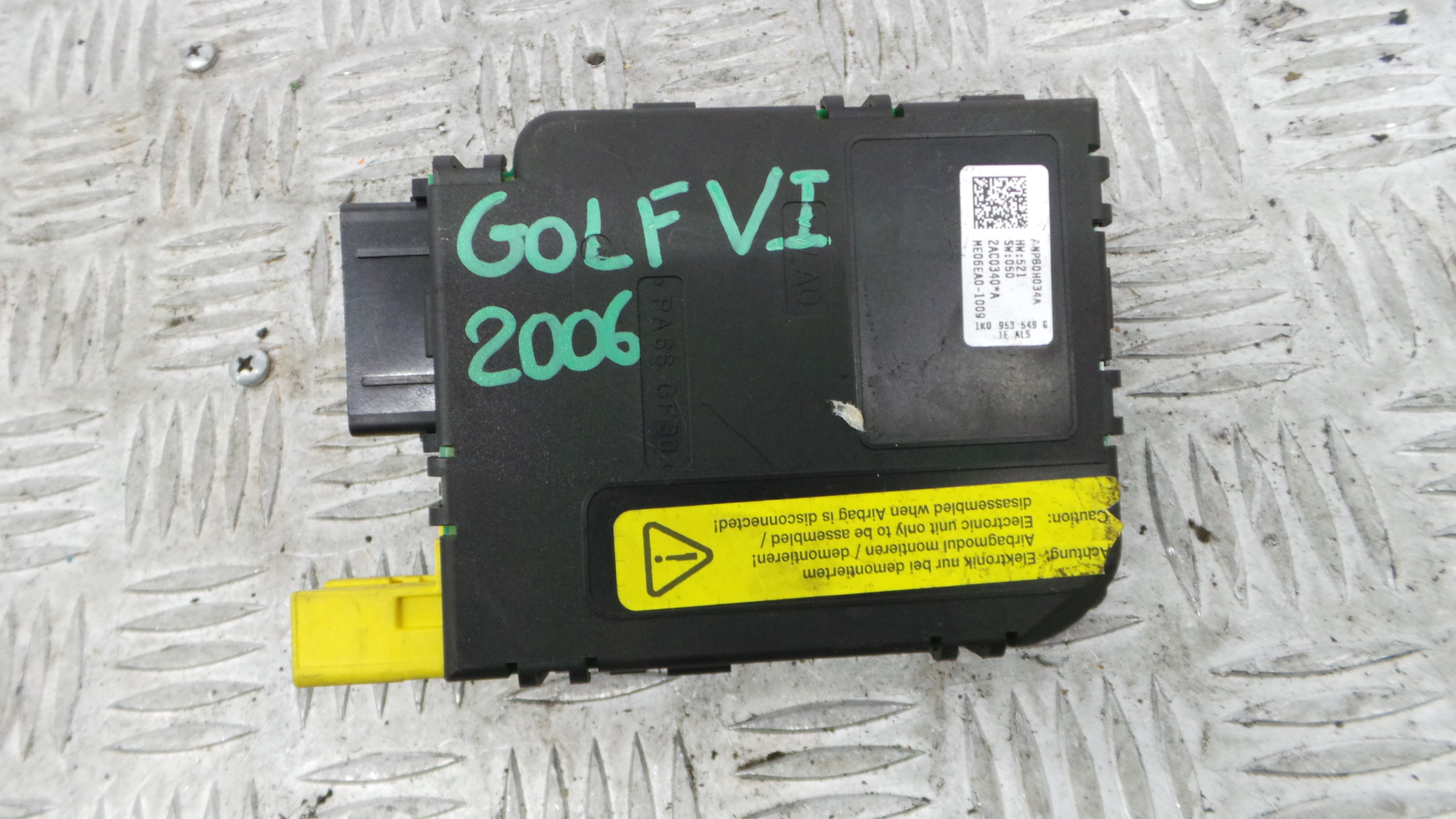 Sensor Do Ângulo Da Direcção 1K0953549G - VW GOLF V (1K1)-36270981
