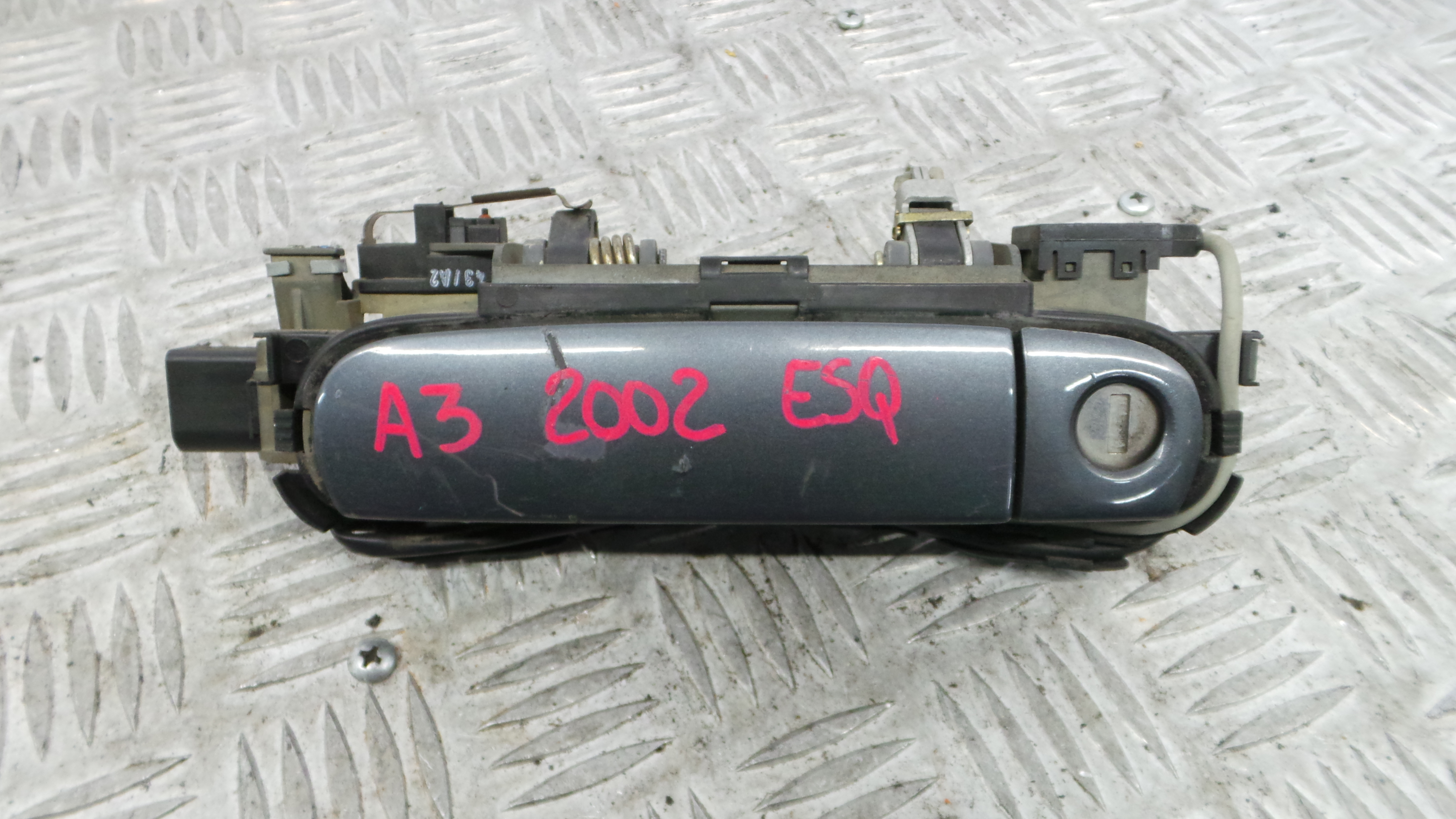 Puxador Exterior Frente Esquerdo 4B1837207 - AUDI A3 (8L1)-36276828