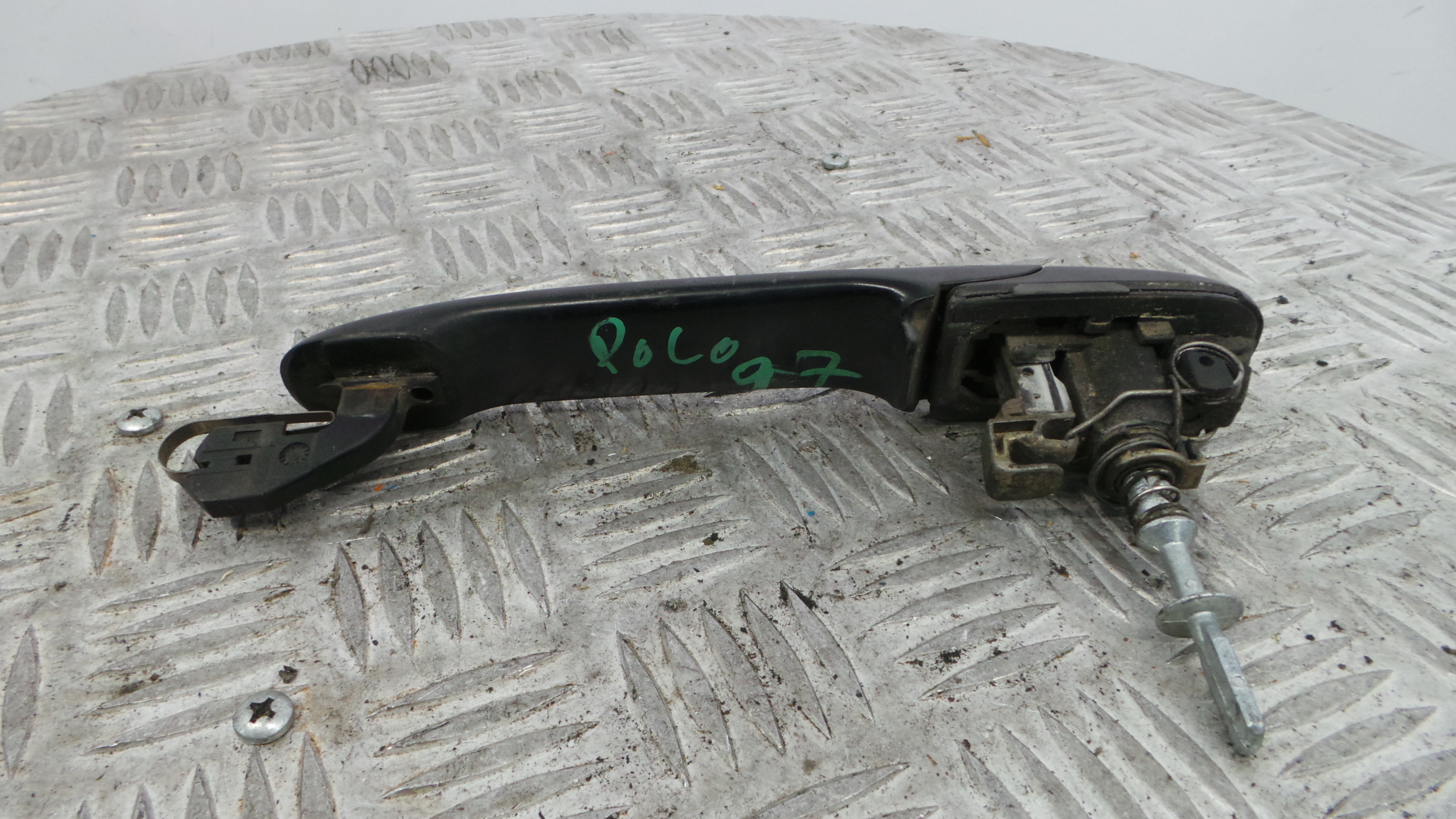 Puxador Exterior Frente Esquerdo 6N0837207B - VW POLO III (6N1)-36277102