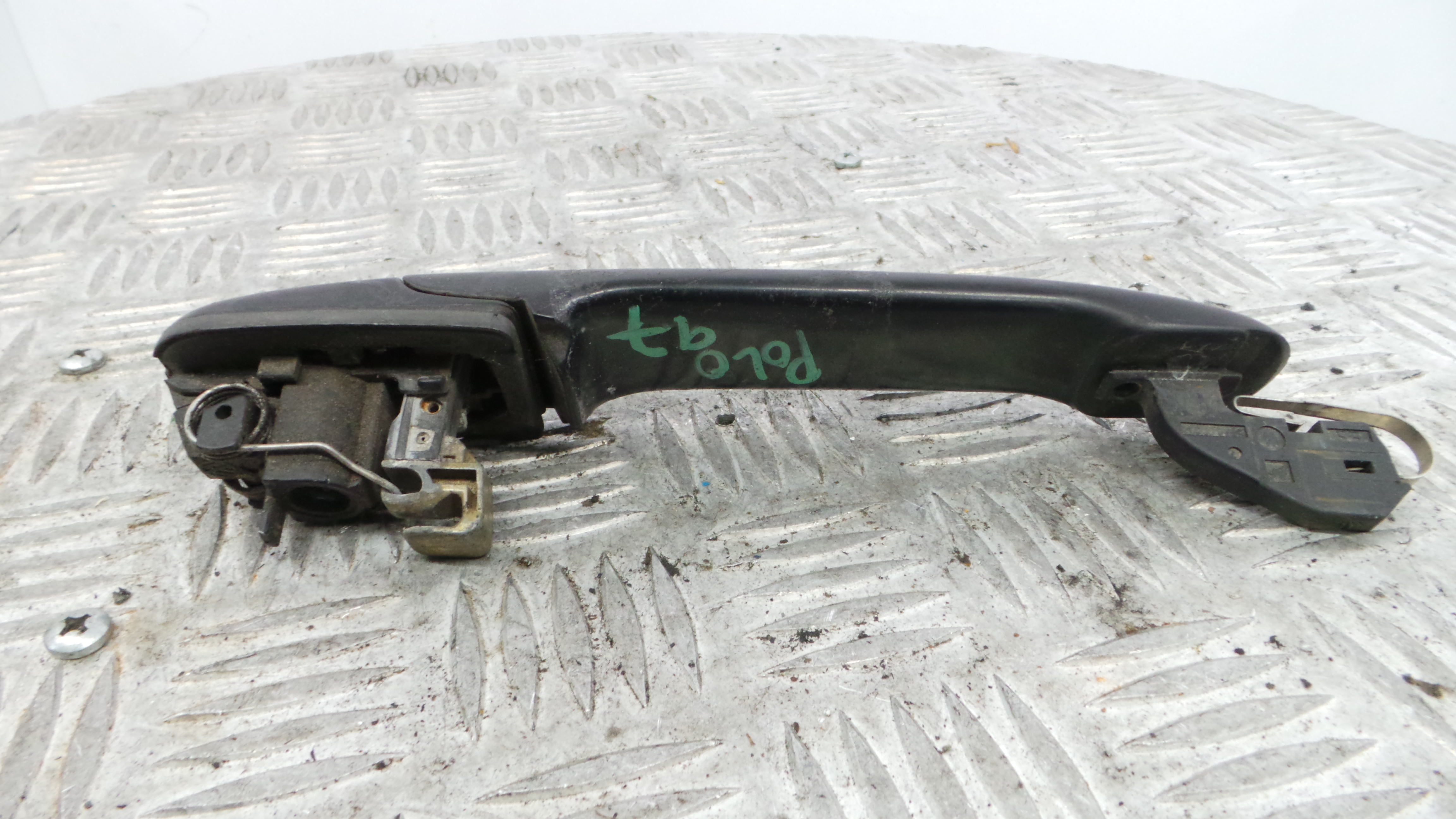 Puxador Exterior Frente Esquerdo 6N0837207B - VW POLO III (6N1)-36277106